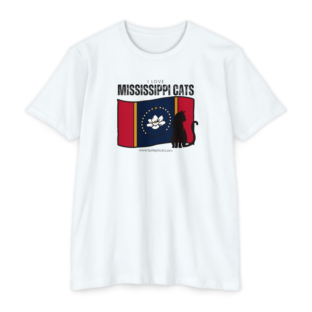 Mississippi Cats Unisex CVC Jersey T - shirt - T - Shirt - Epileptic Al’s Shop