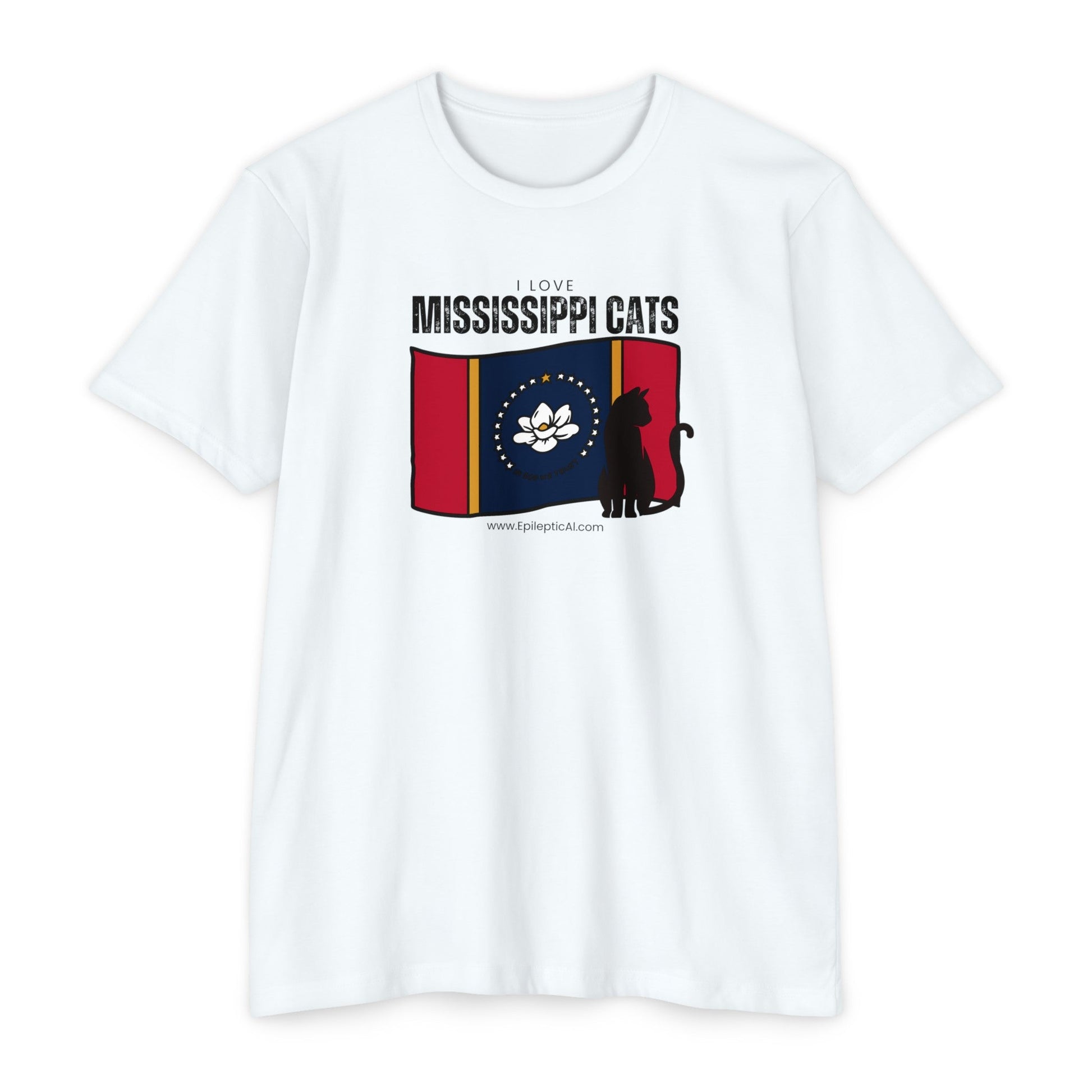 Mississippi Cats Unisex CVC Jersey T - shirt - T - Shirt - Epileptic Al’s Shop