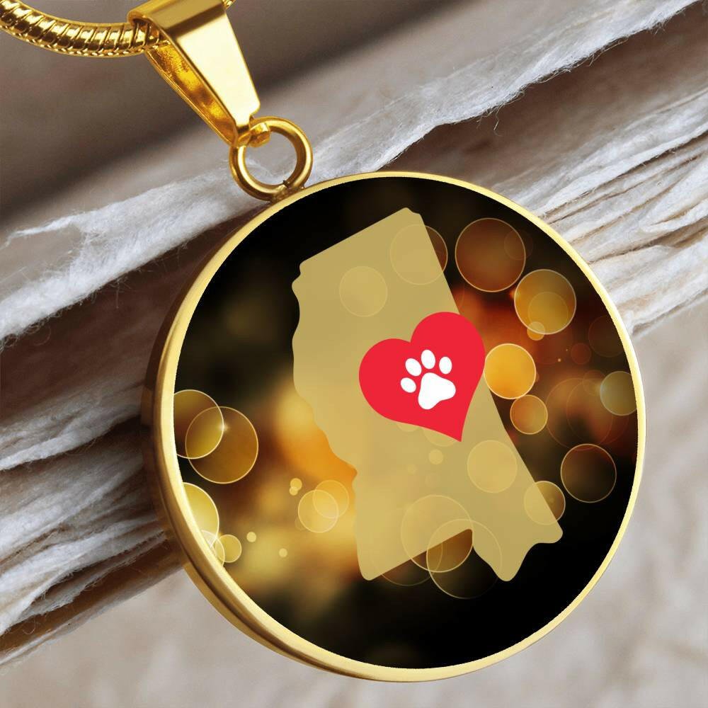 Mississippi luvs Cats Necklace - Jewelry - Epileptic Al’s Shop