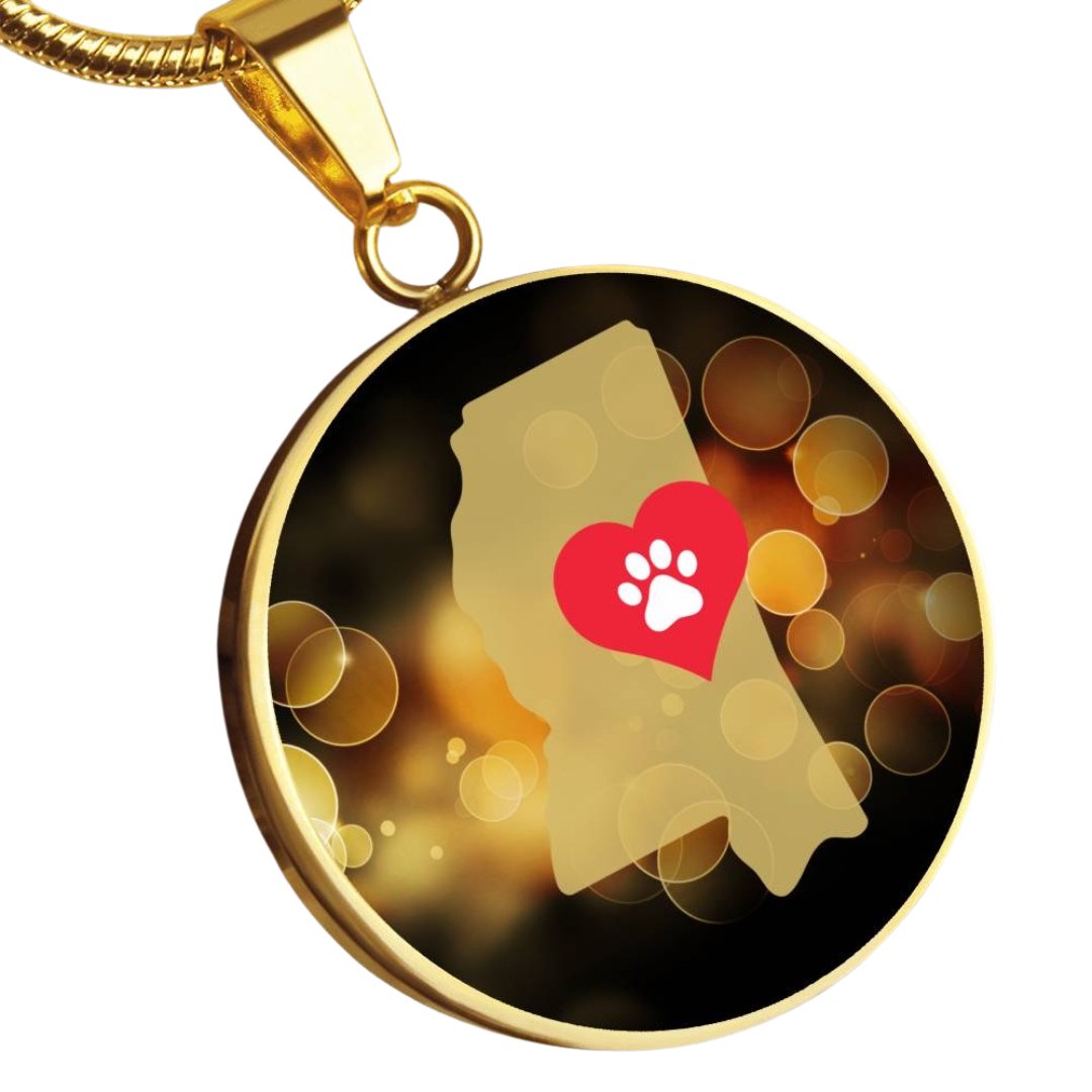 Mississippi luvs Cats Necklace - Jewelry - Epileptic Al’s Shop