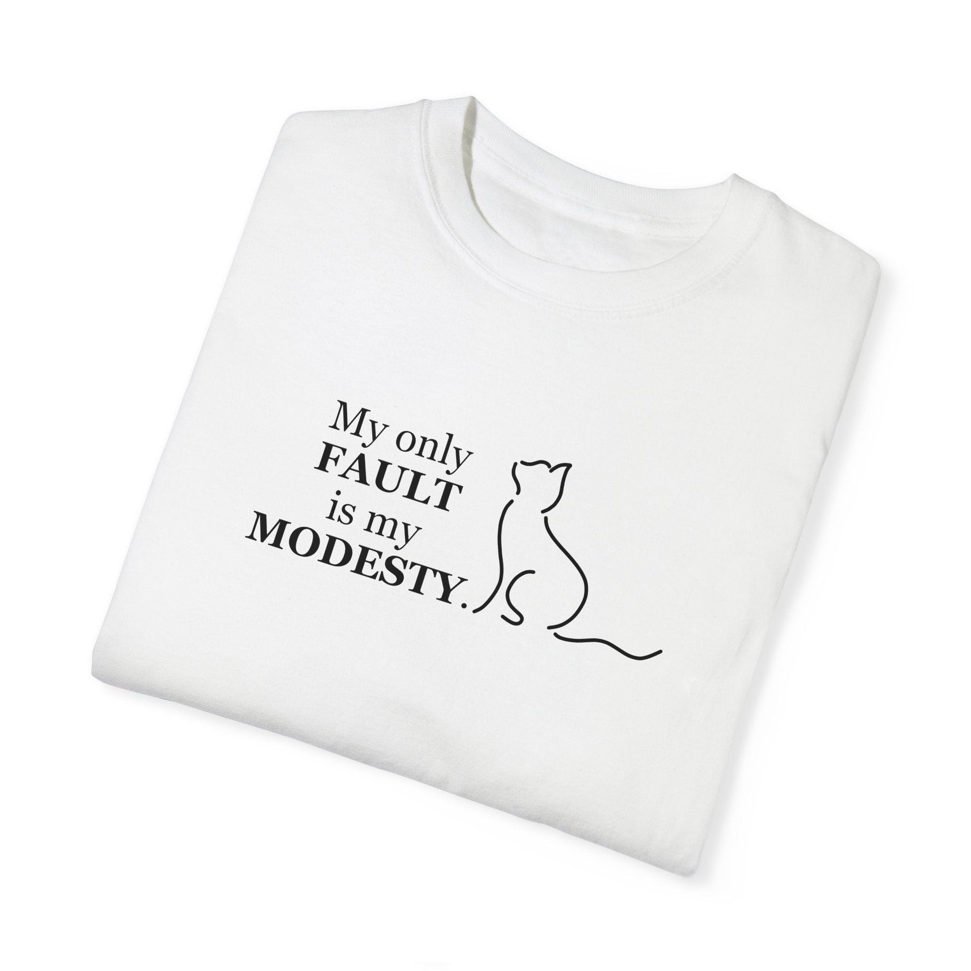 Modesty Unisex Garment - Dyed T - shirt - T - Shirt - Epileptic Al’s Shop