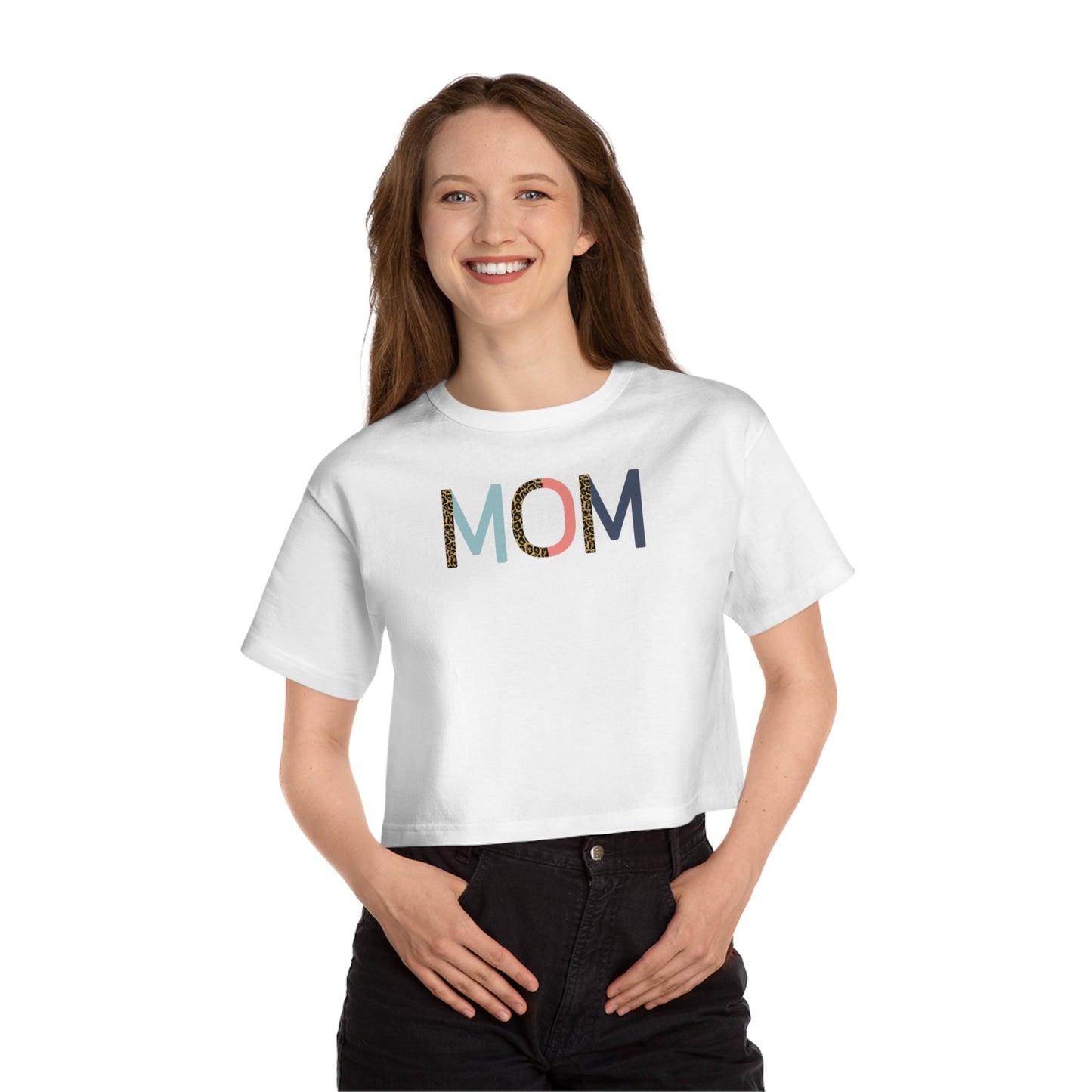 Mom Champion Heritage Cropped T - Shirt - T - Shirt - Epileptic Al’s Shop