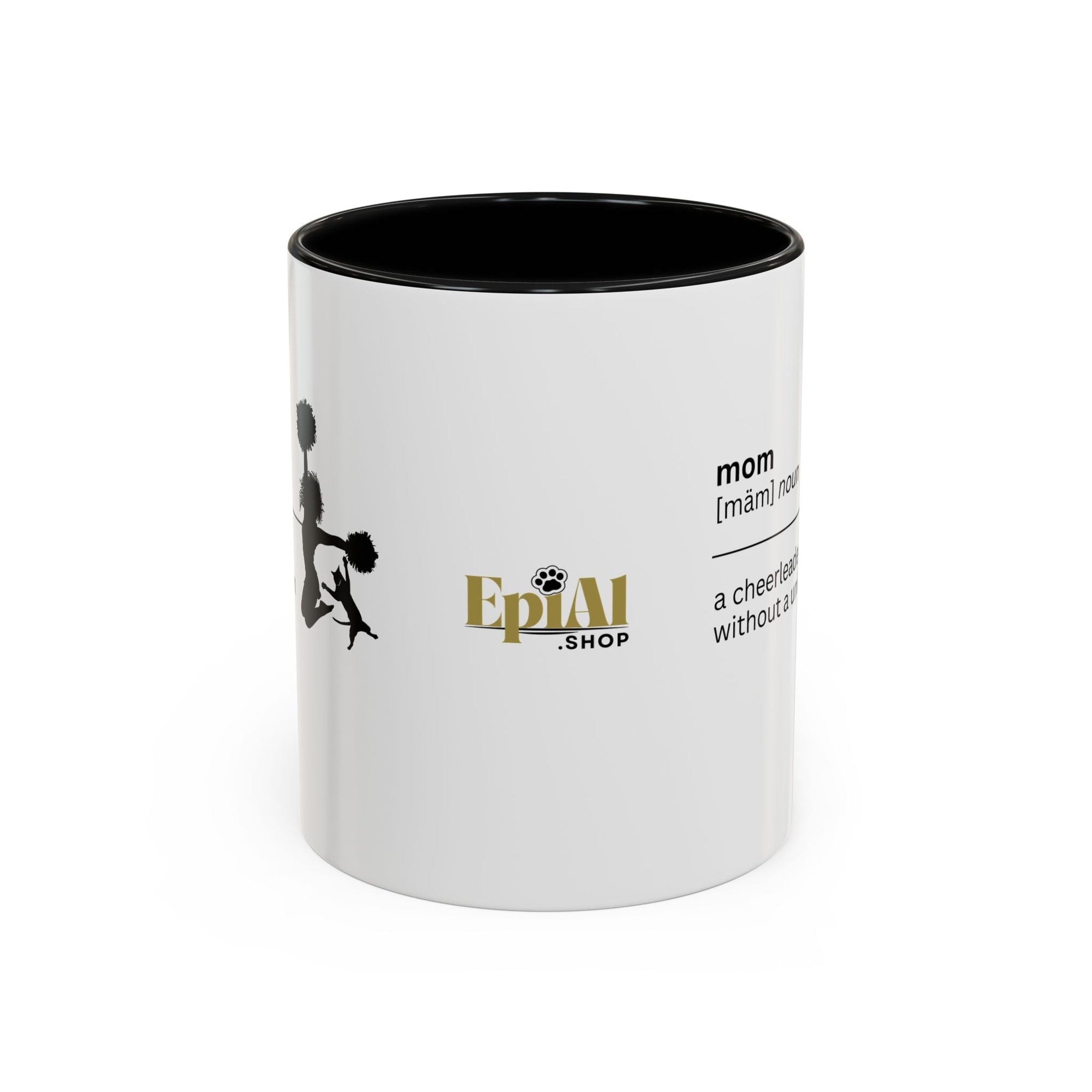 Mom Cheerleader Accent Coffee Mug - Perfect Gift for Moms - Drinkware, Coffee Mugs - EpiAl's Shop