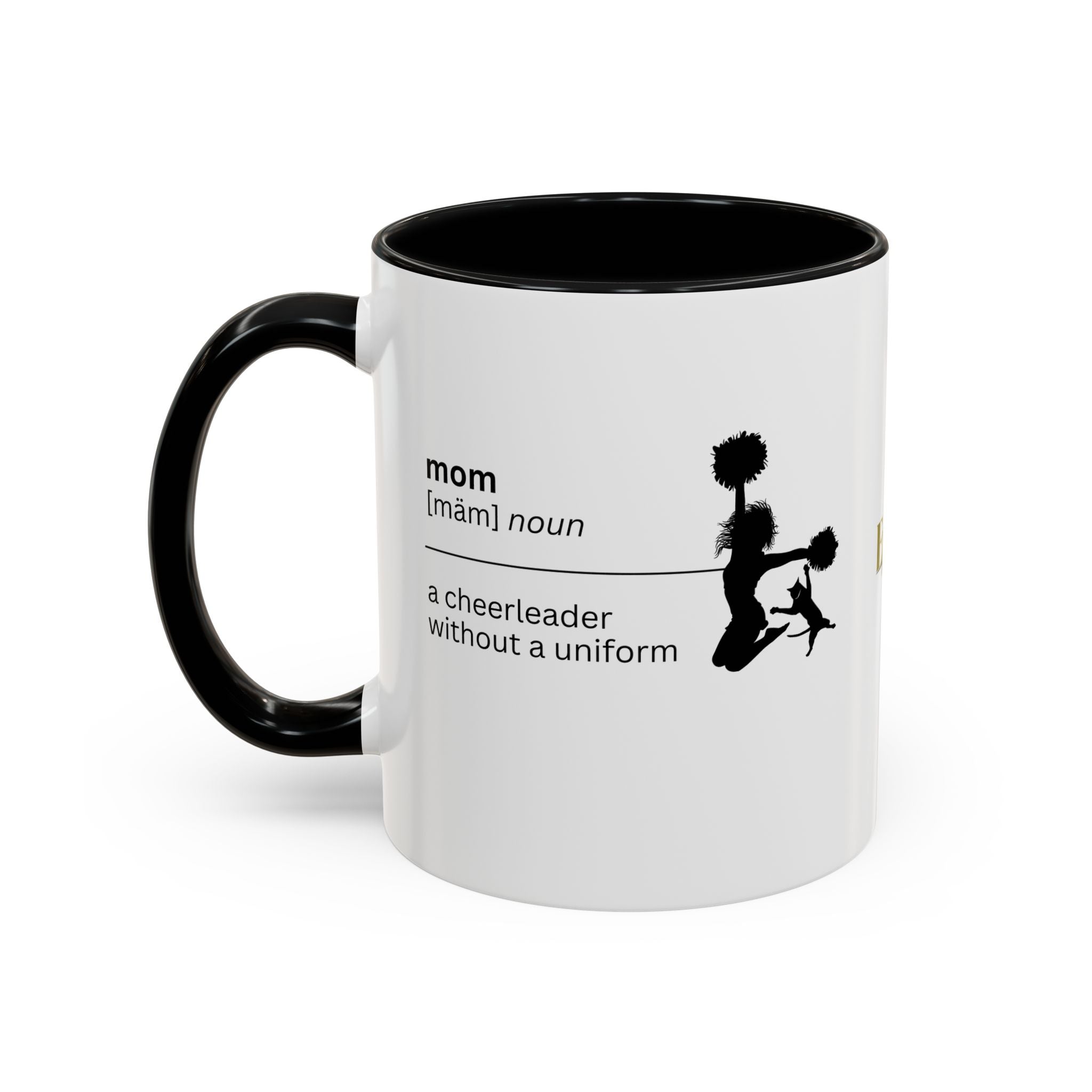 Mom Cheerleader Accent Coffee Mug - Perfect Gift for Moms - Drinkware, Coffee Mugs - EpiAl's Shop