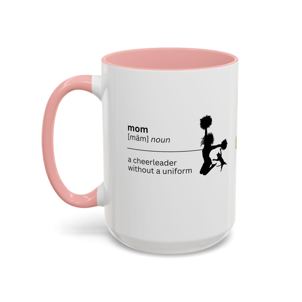 Mom Cheerleader Accent Coffee Mug - Perfect Gift for Moms - Drinkware, Coffee Mugs - EpiAl's Shop