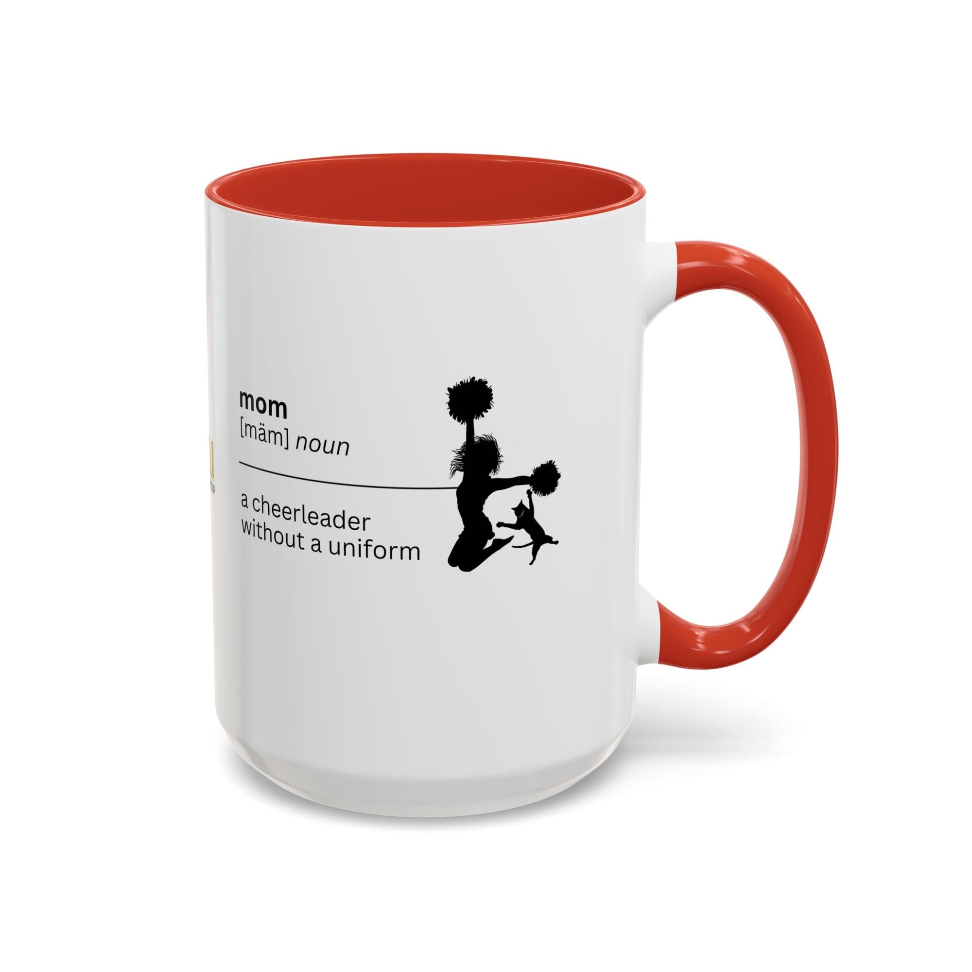 Mom Cheerleader Accent Coffee Mug - Perfect Gift for Moms - Drinkware, Coffee Mugs - EpiAl's Shop