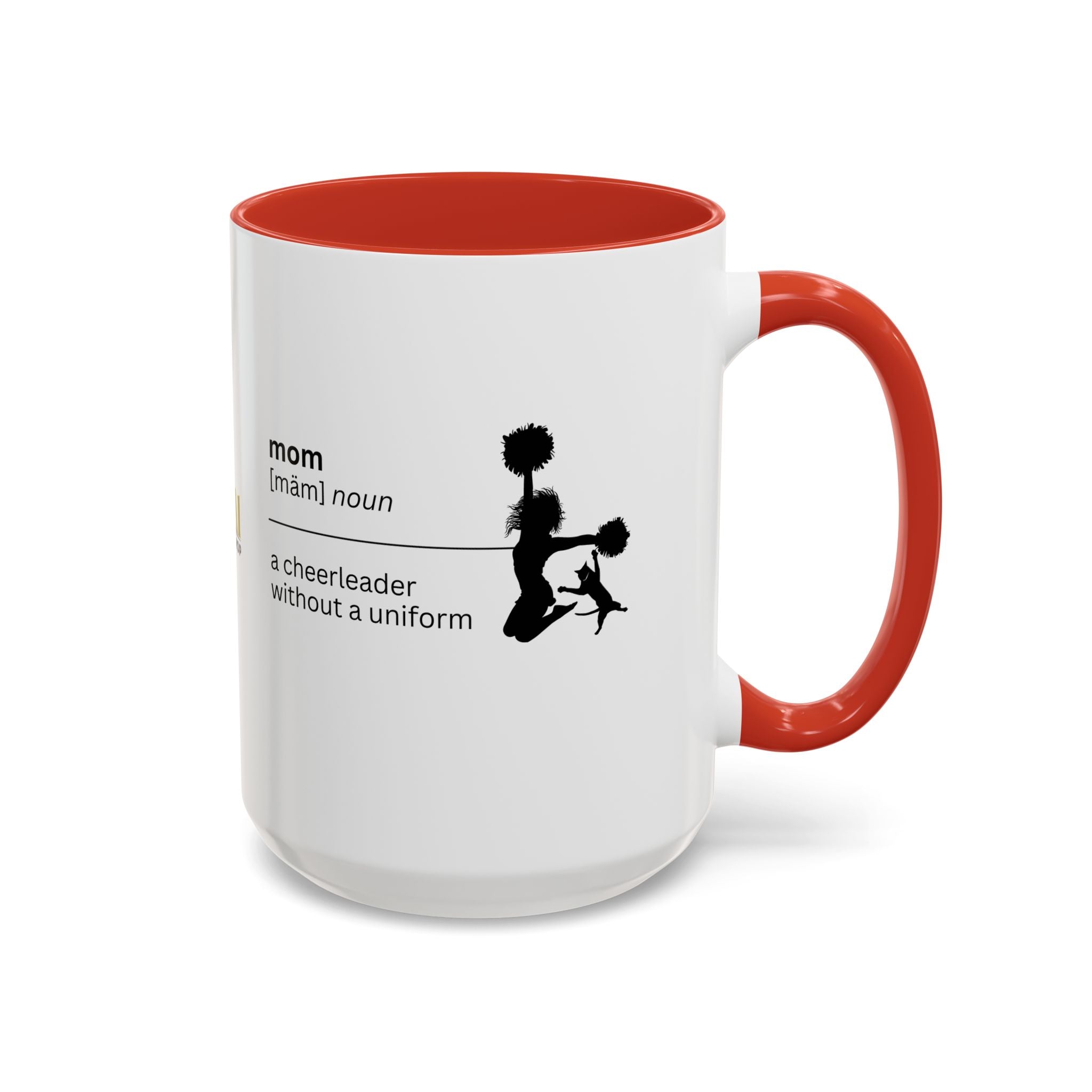 Mom Cheerleader Accent Coffee Mug - Perfect Gift for Moms - Drinkware, Coffee Mugs - EpiAl's Shop