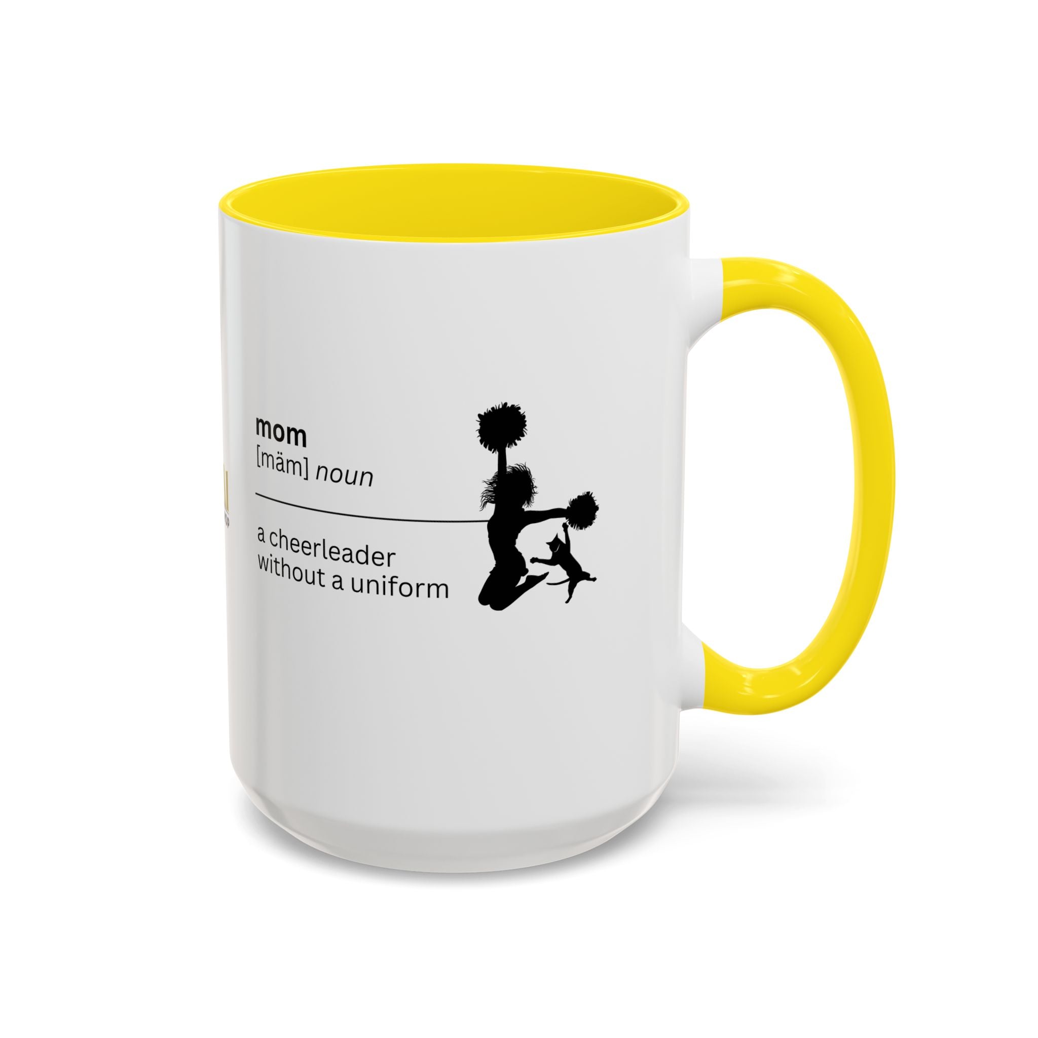 Mom Cheerleader Accent Coffee Mug - Perfect Gift for Moms - Drinkware, Coffee Mugs - EpiAl's Shop
