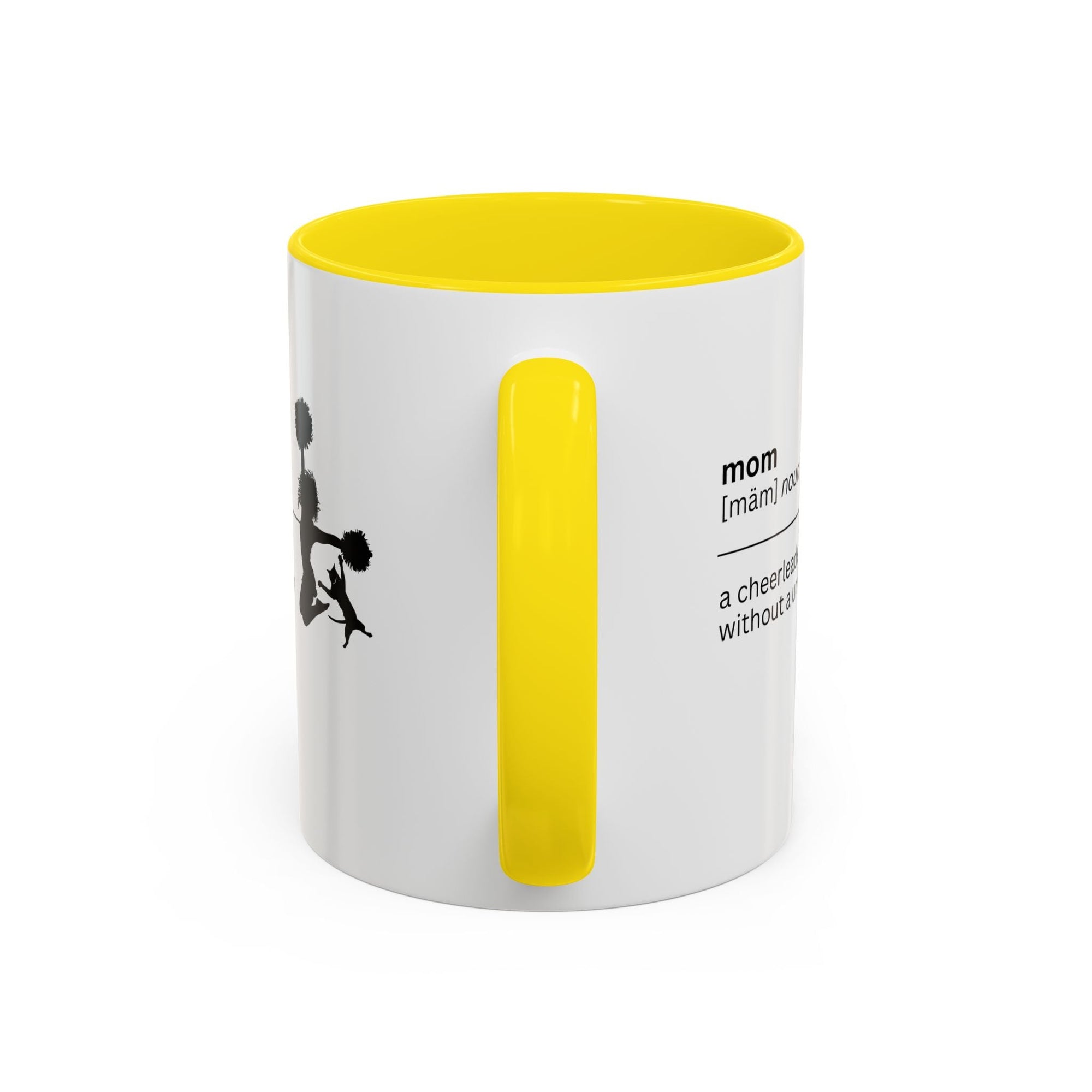 Mom Cheerleader Accent Coffee Mug - Perfect Gift for Moms - Drinkware, Coffee Mugs - EpiAl's Shop