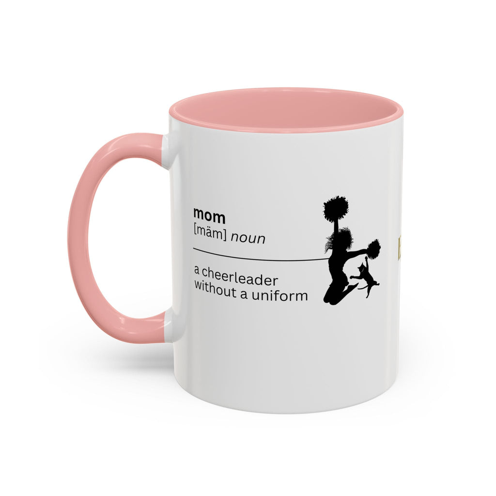 Mom Cheerleader Accent Coffee Mug - Perfect Gift for Moms - Drinkware, Coffee Mugs - EpiAl's Shop