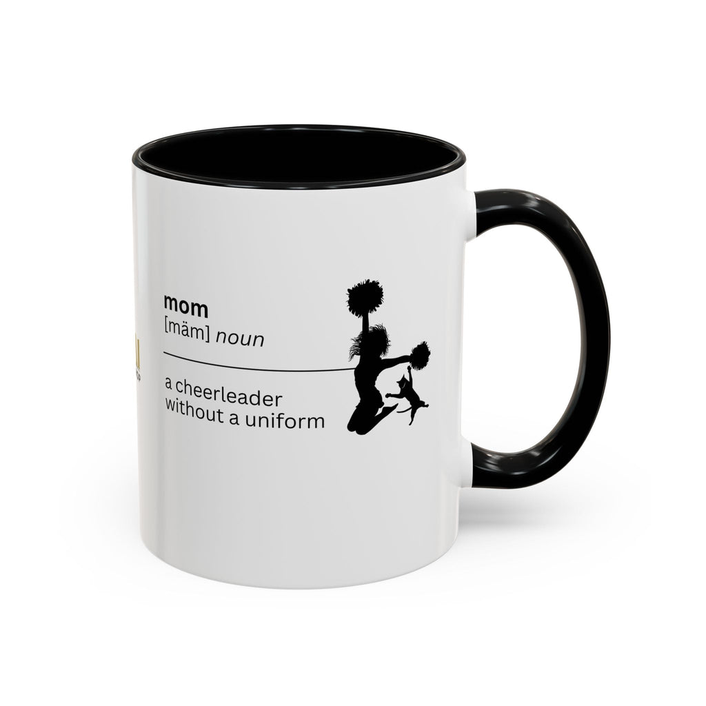 Mom Cheerleader Accent Coffee Mug - Perfect Gift for Moms - Drinkware, Coffee Mugs - EpiAl's Shop
