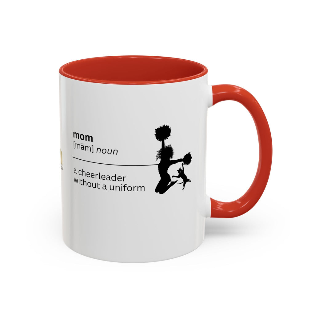 Mom Cheerleader Accent Coffee Mug - Perfect Gift for Moms - Drinkware, Coffee Mugs - EpiAl's Shop