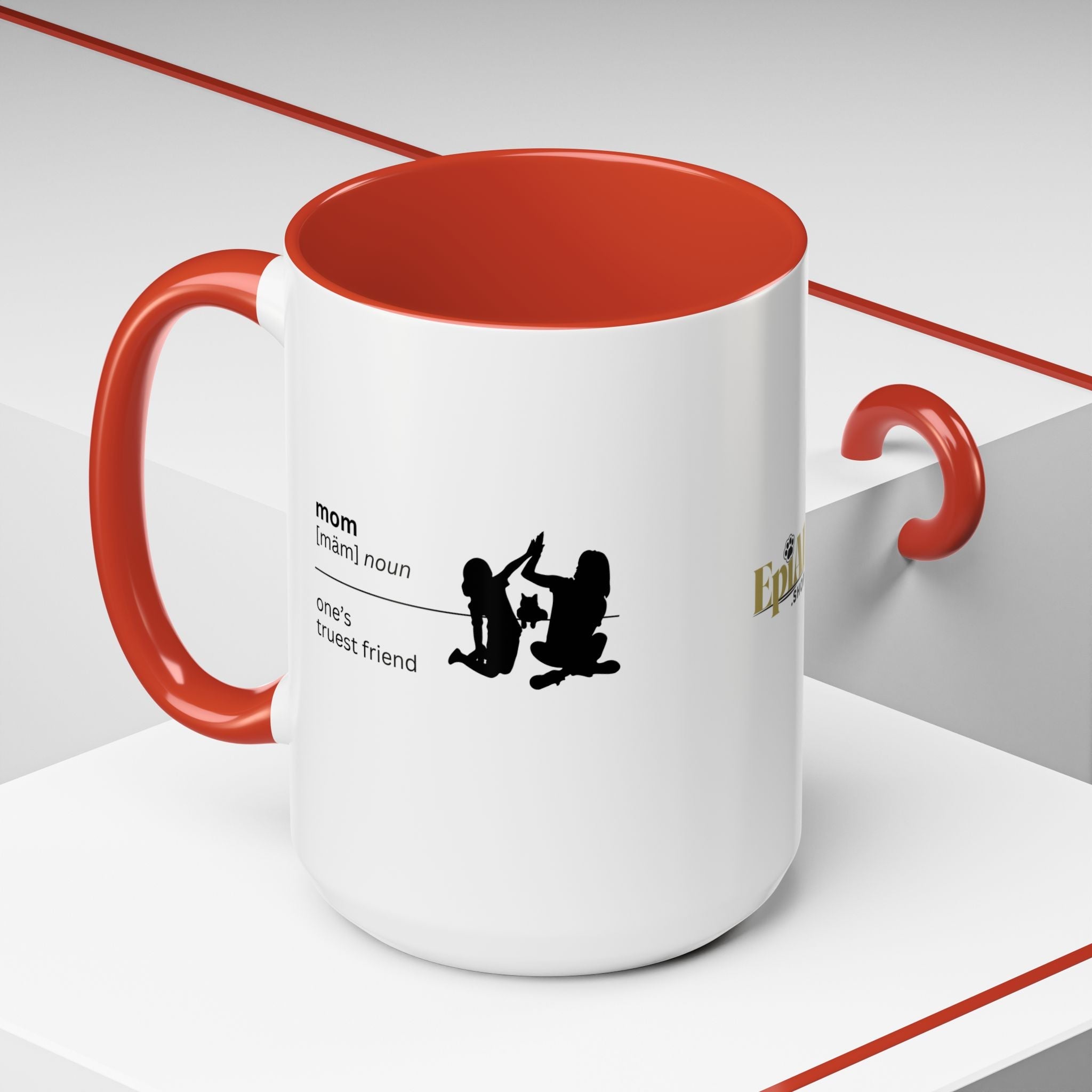 Mom Definition Coffee Mug - Truest Friend | Gift for Mother's Day - Drinkware, Coffee Mugs - EpiAl's Shop