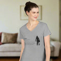 Mom Definition V - Neck T-Shirt - Bottomless Pit Purse - Clothing, T-shirts - EpiAl's Shop