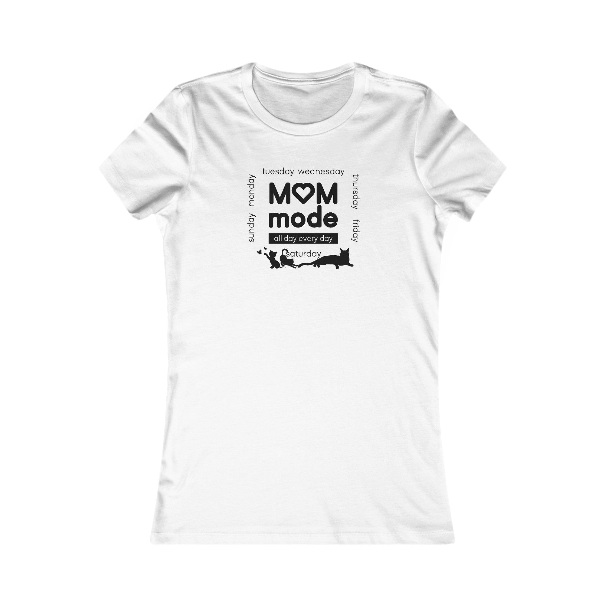 Mom Mode Women's Favorite Tee - T - Shirt - Epileptic Al’s Shop