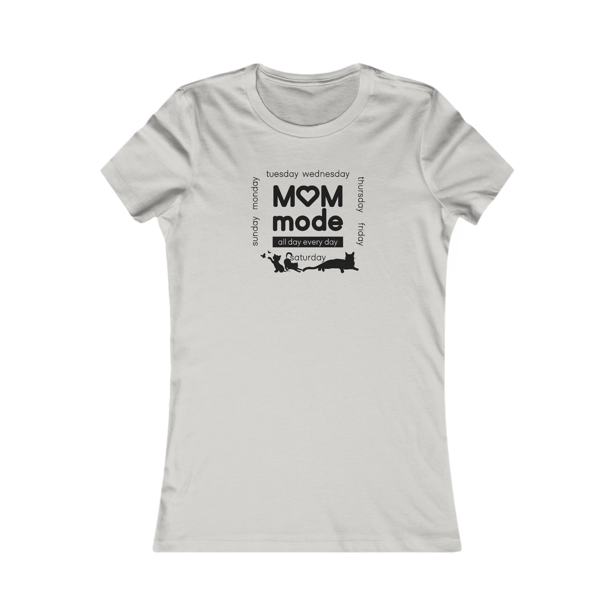 Mom Mode Women's Favorite Tee - T - Shirt - Epileptic Al’s Shop
