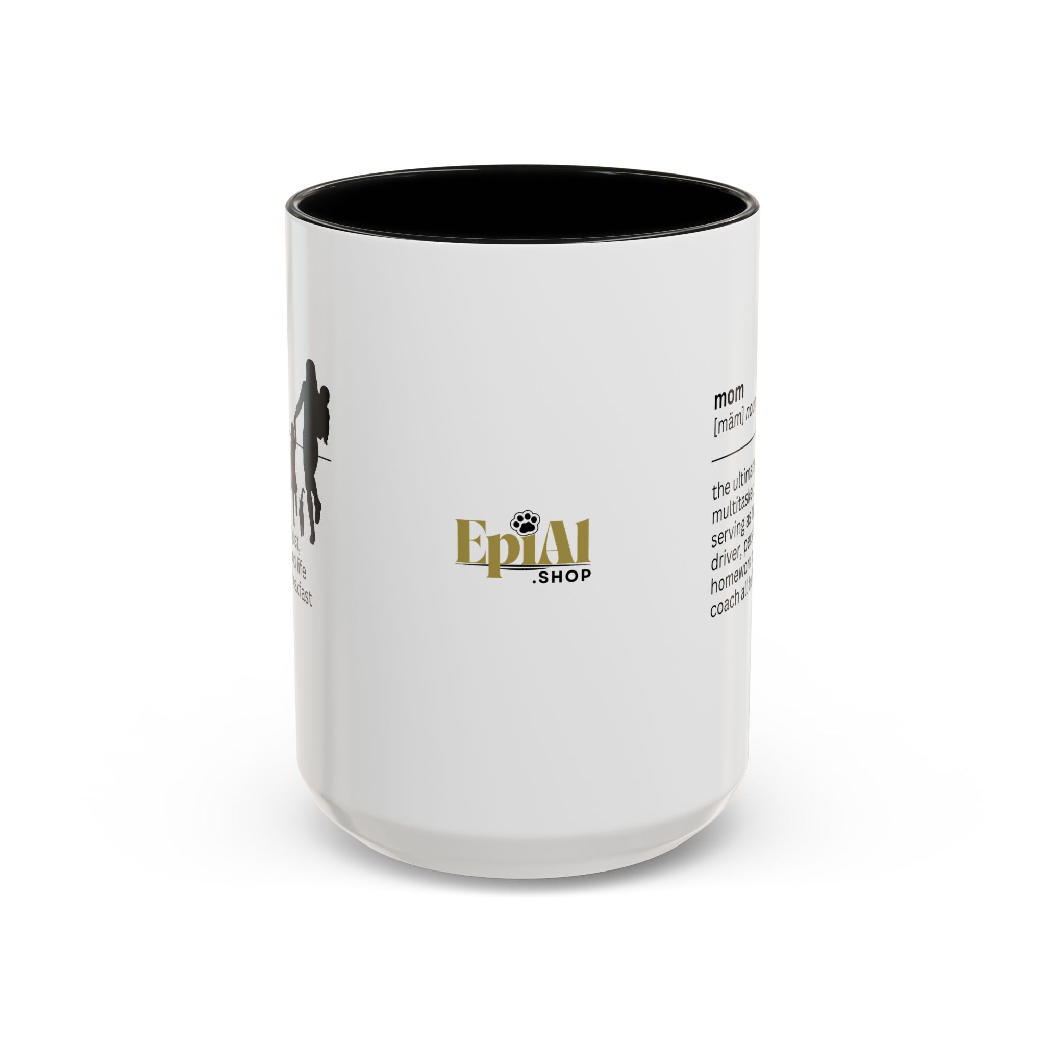 Mom Multitasker Accent Coffee Mug - Perfect Gift for Moms - Drinkware, Coffee Mugs - EpiAl's Shop