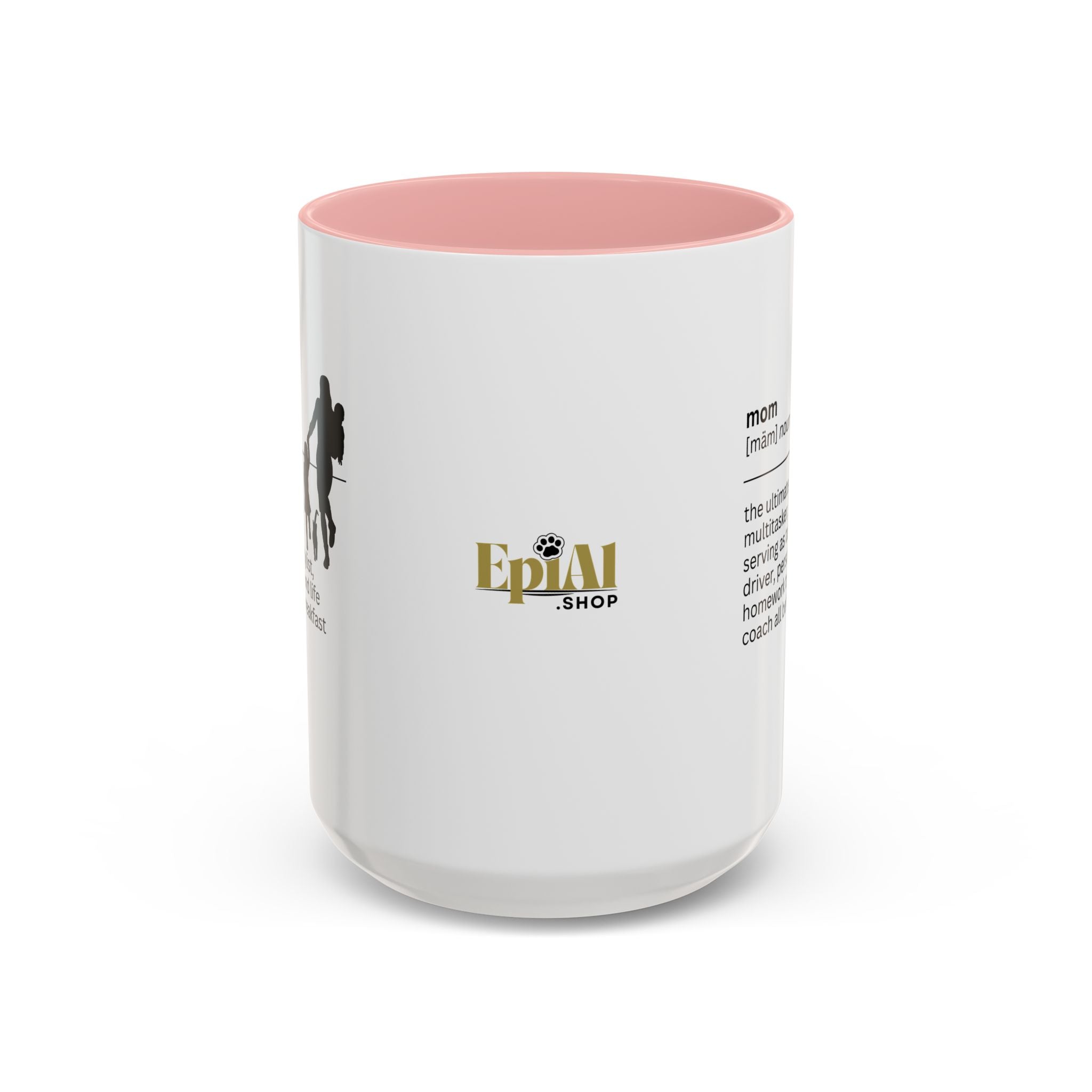 Mom Multitasker Accent Coffee Mug - Perfect Gift for Moms - Drinkware, Coffee Mugs - EpiAl's Shop
