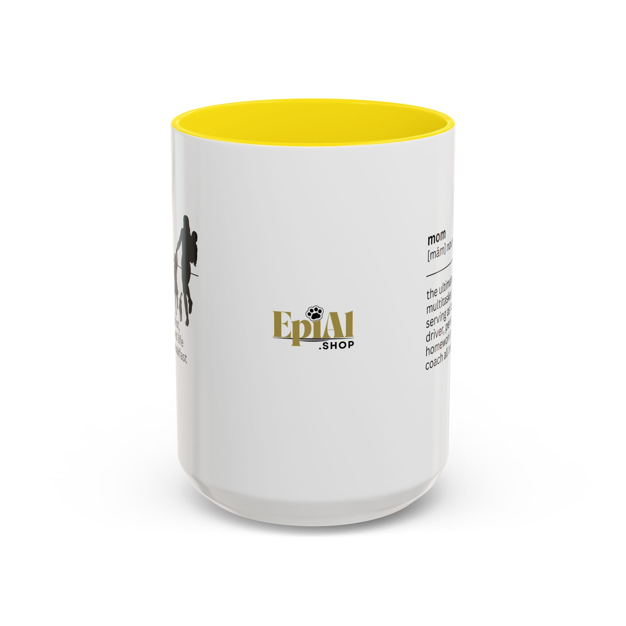 Mom Multitasker Accent Coffee Mug - Perfect Gift for Moms - Drinkware, Coffee Mugs - EpiAl's Shop