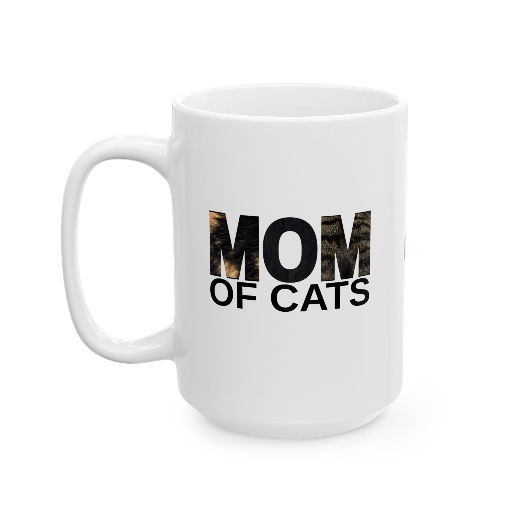 Mom of Cats Ceramic Mug - Perfect Gift for Cat Lovers - Drinkware, Coffee Mugs - EpiAl's Shop
