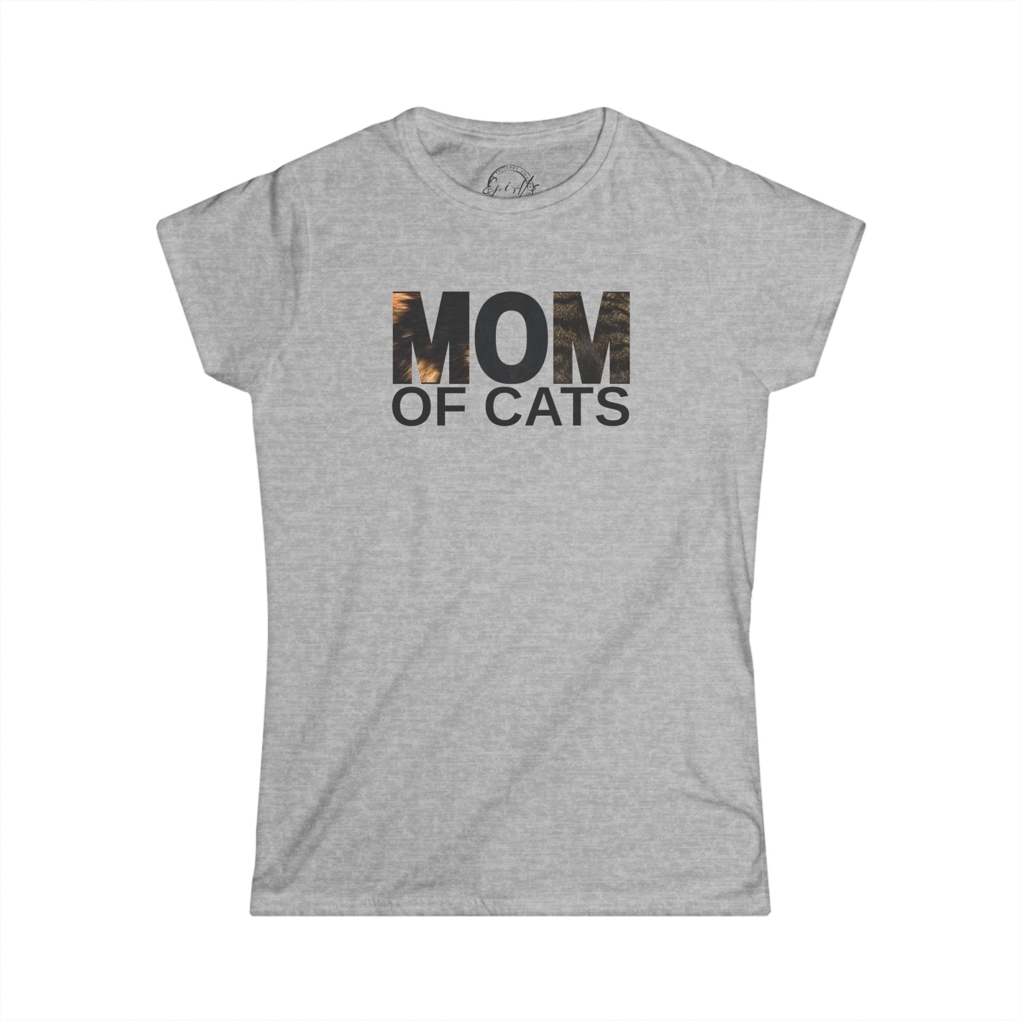 Mom of Cats Softstyle Tee - Perfect Gift for Cat Lovers - Clothing, T-shirts - EpiAl's Shop