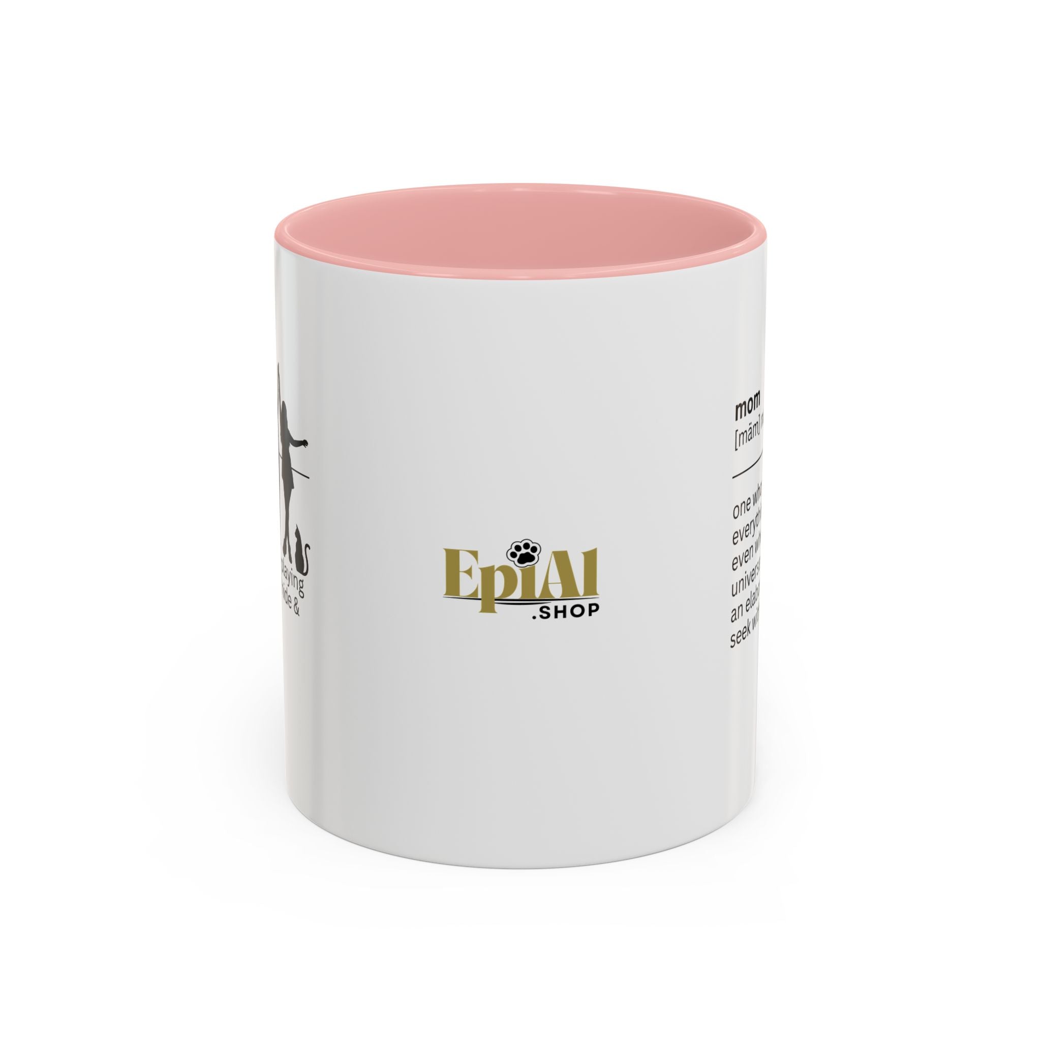 Mom Okay Accent Coffee Mug - Perfect Gift for Moms - Drinkware, Coffee Mugs - EpiAl's Shop