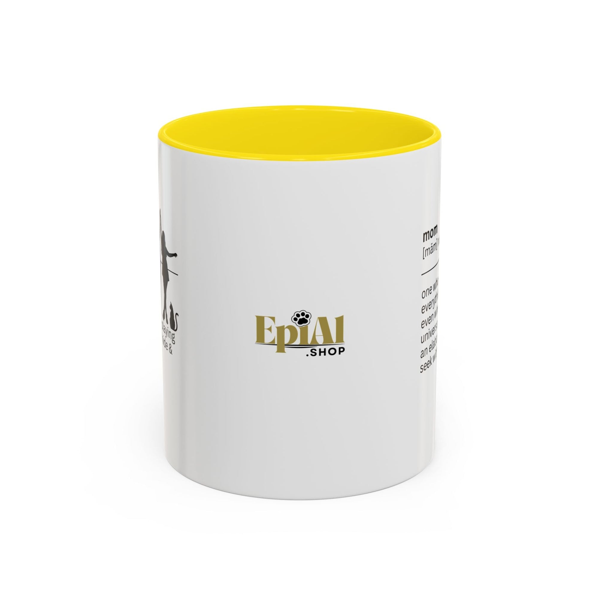 Mom Okay Accent Coffee Mug - Perfect Gift for Moms - Drinkware, Coffee Mugs - EpiAl's Shop