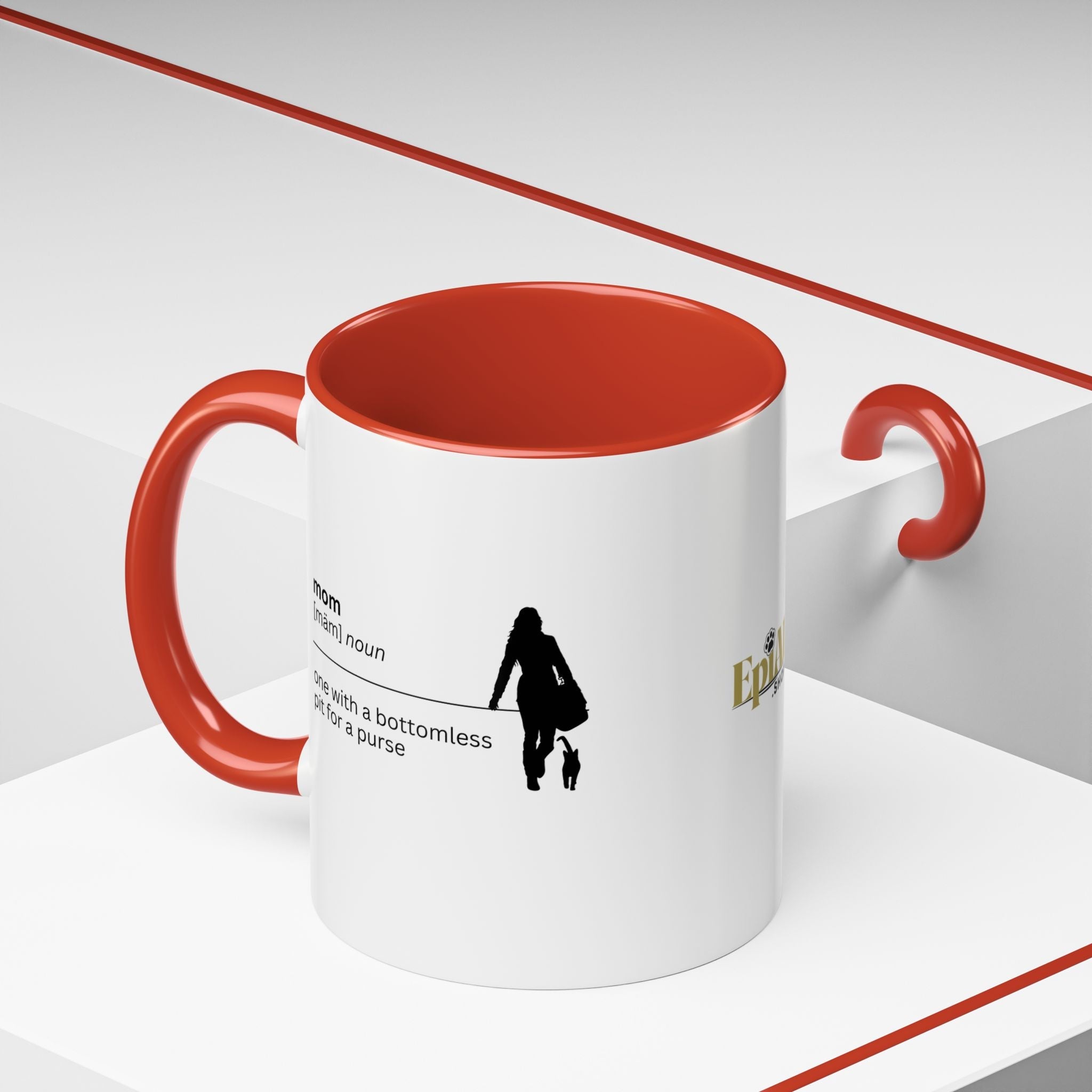 Mom Purse Accent Coffee Mug - Perfect Gift for Moms - Drinkware, Coffee Mugs - EpiAl's Shop