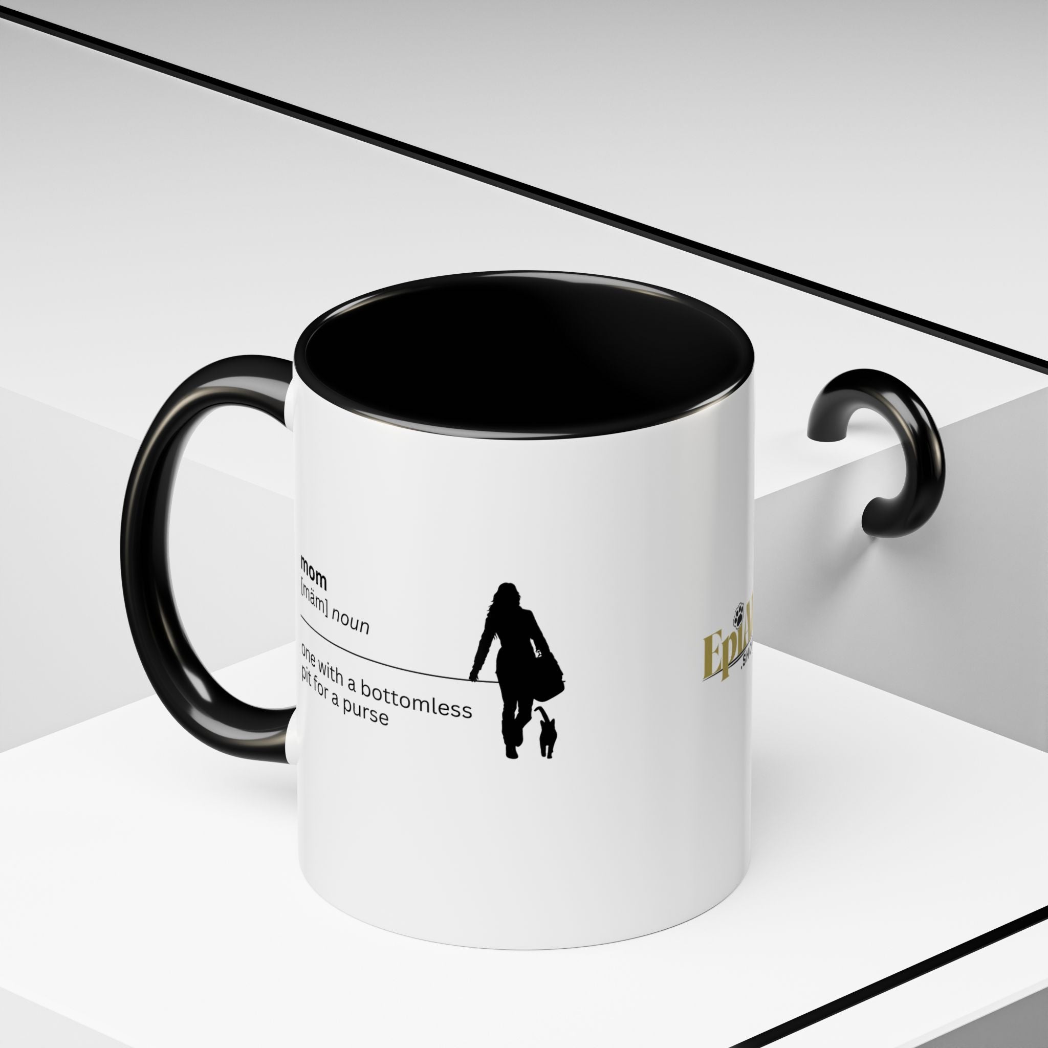 Mom Purse Accent Coffee Mug - Perfect Gift for Moms - Drinkware, Coffee Mugs - EpiAl's Shop