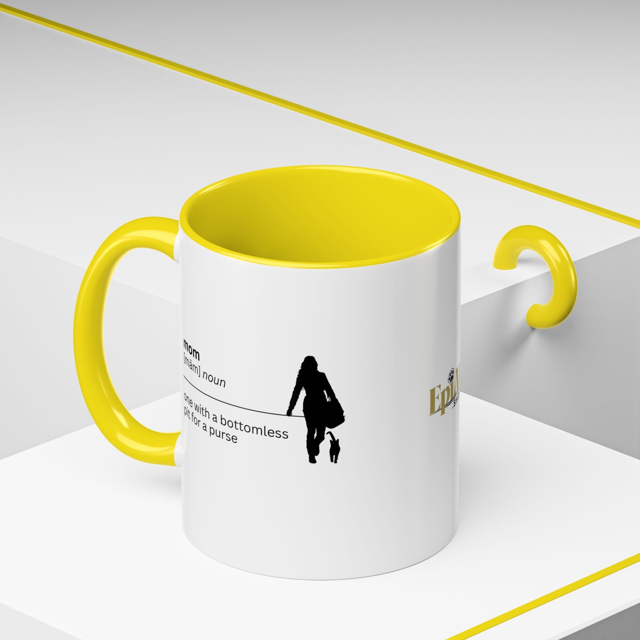 Mom Purse Accent Coffee Mug - Perfect Gift for Moms - Drinkware, Coffee Mugs - EpiAl's Shop