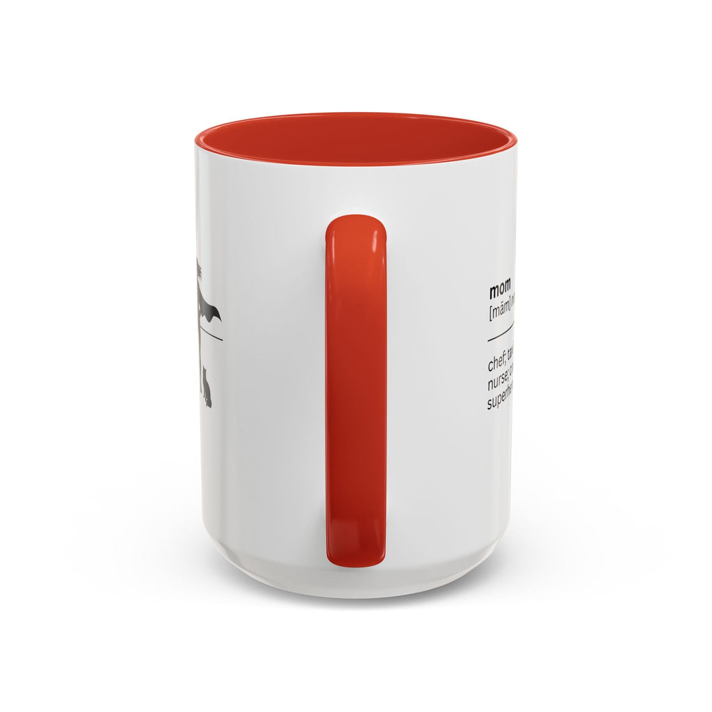 Mom Superhero Accent Coffee Mug - Perfect Gift for Moms - Drinkware, Coffee Mugs - EpiAl's Shop