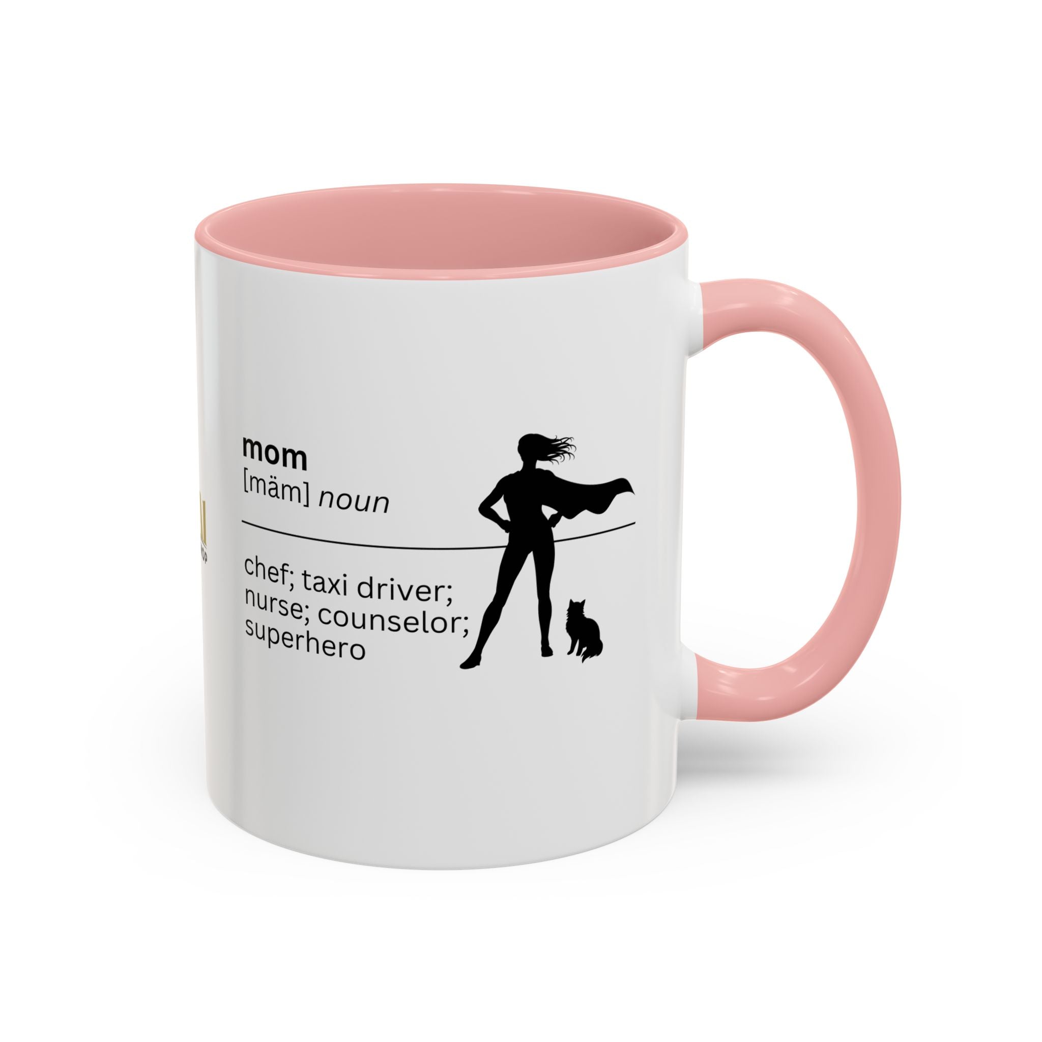 Mom Superhero Accent Coffee Mug - Perfect Gift for Moms - Drinkware, Coffee Mugs - EpiAl's Shop