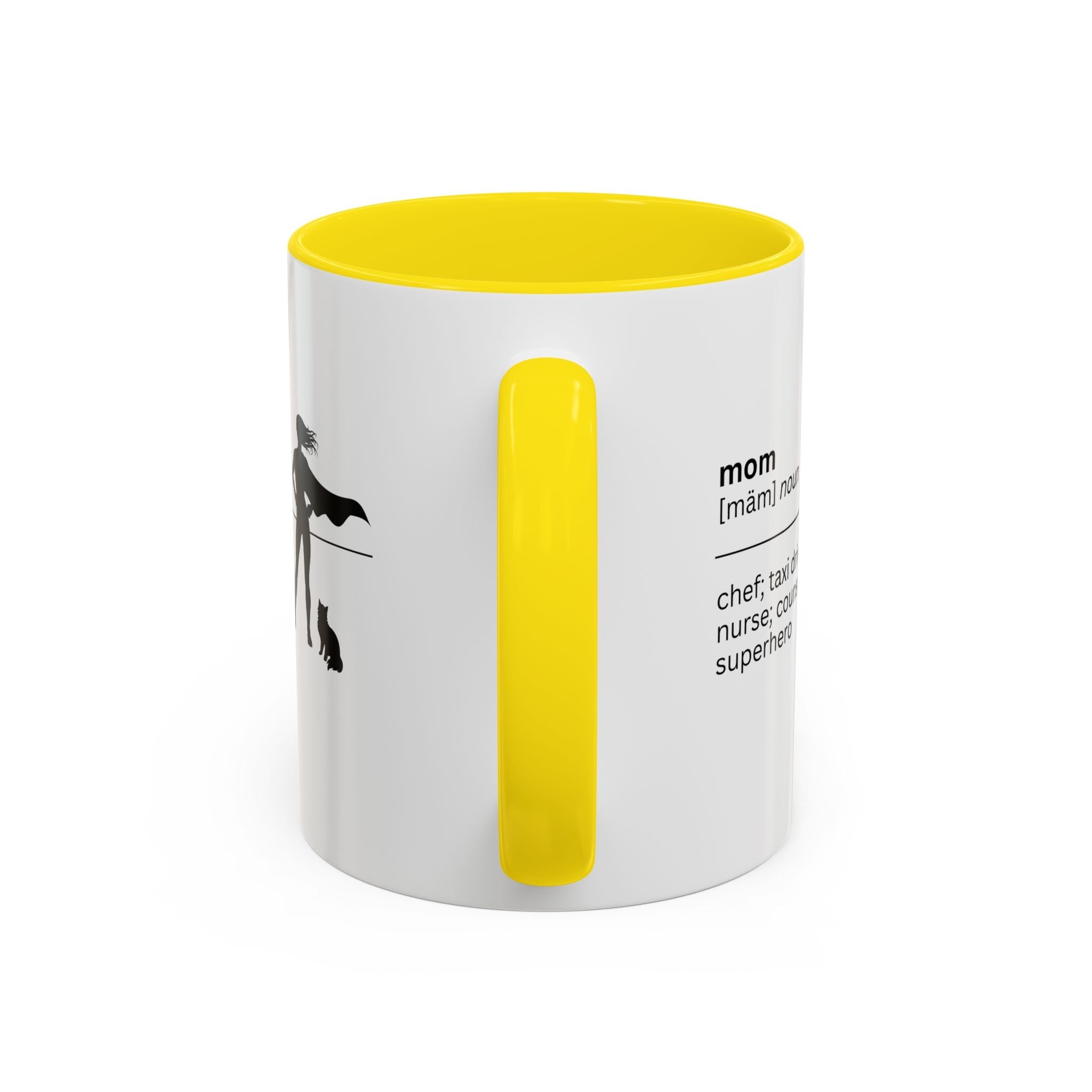 Mom Superhero Accent Coffee Mug - Perfect Gift for Moms - Drinkware, Coffee Mugs - EpiAl's Shop