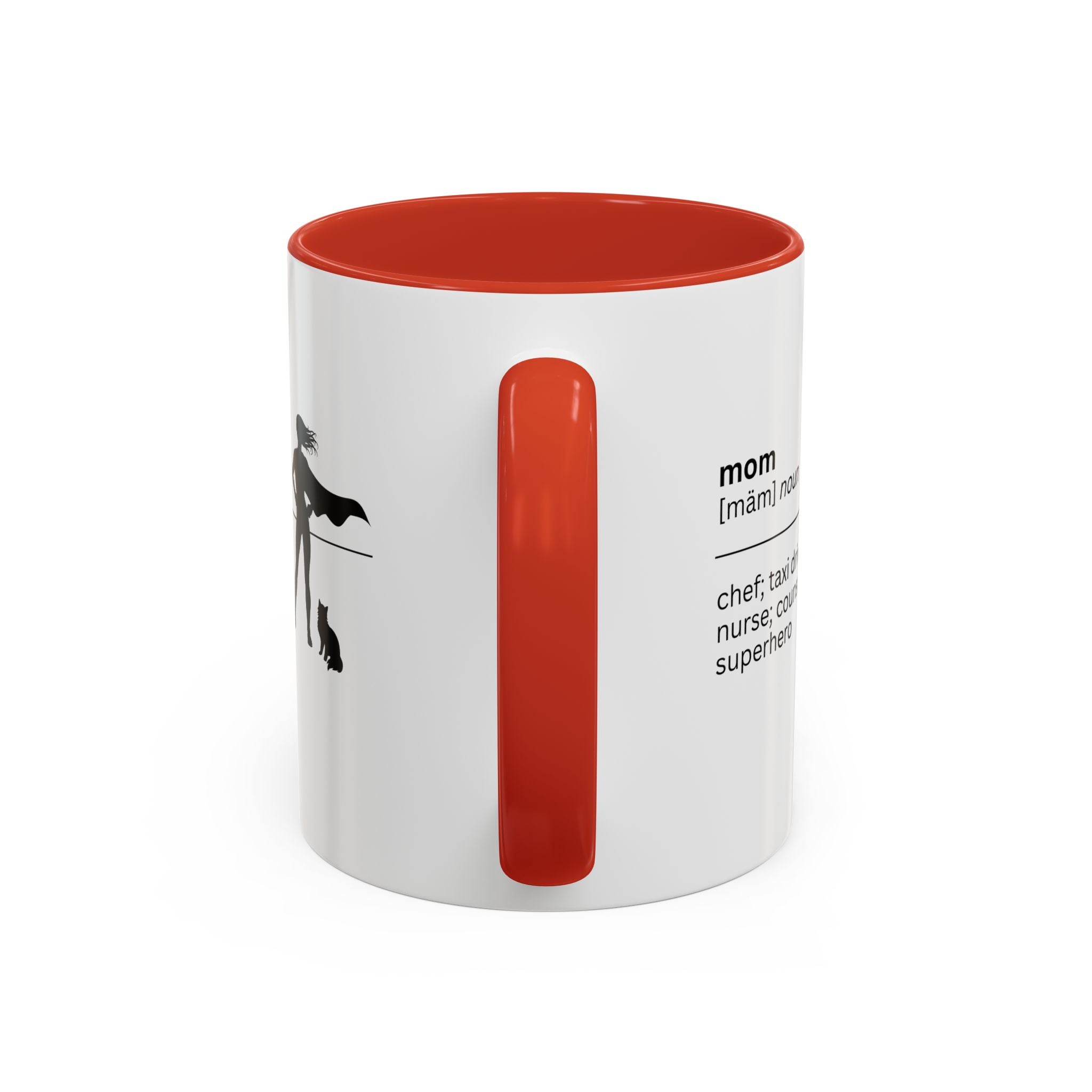 Mom Superhero Accent Coffee Mug - Perfect Gift for Moms - Drinkware, Coffee Mugs - EpiAl's Shop