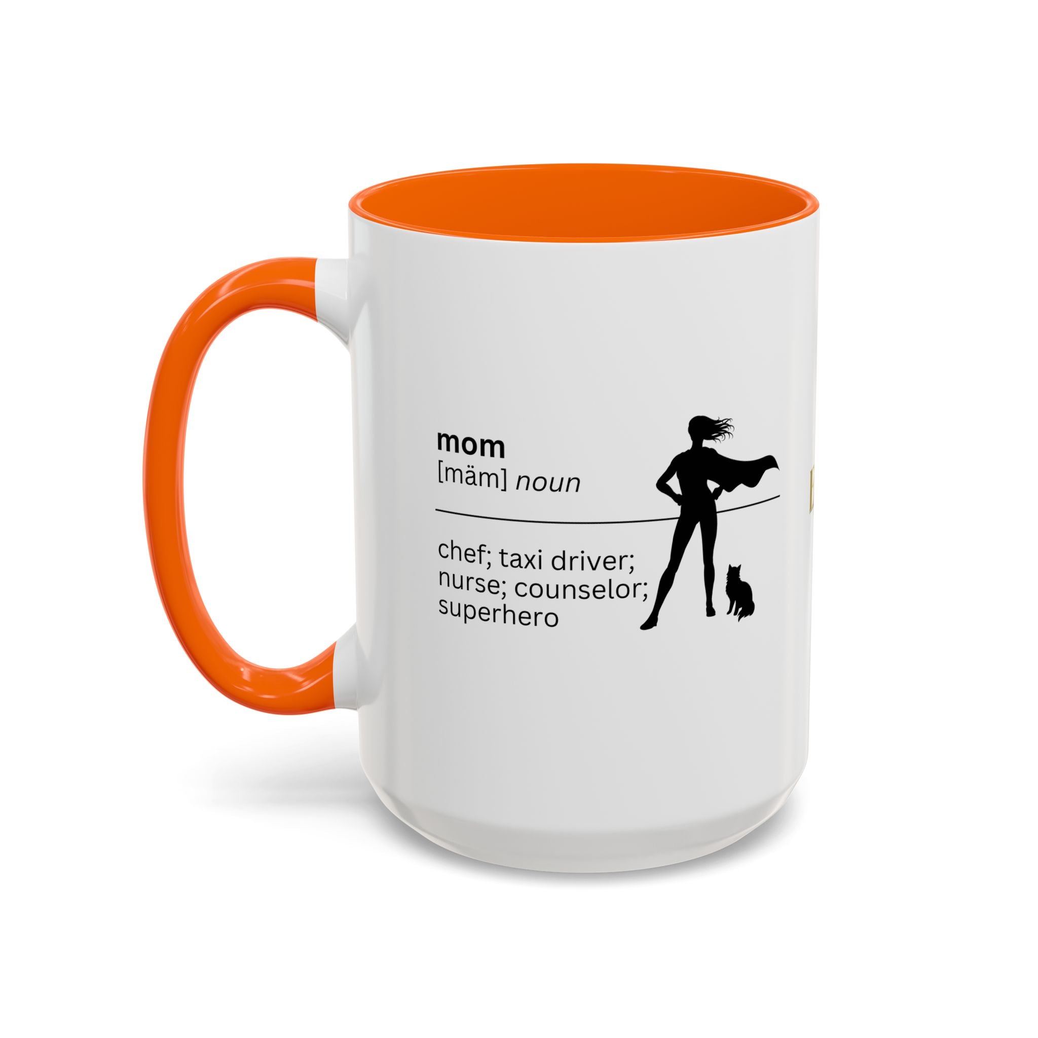 Mom Superhero Accent Coffee Mug - Perfect Gift for Moms - Drinkware, Coffee Mugs - EpiAl's Shop