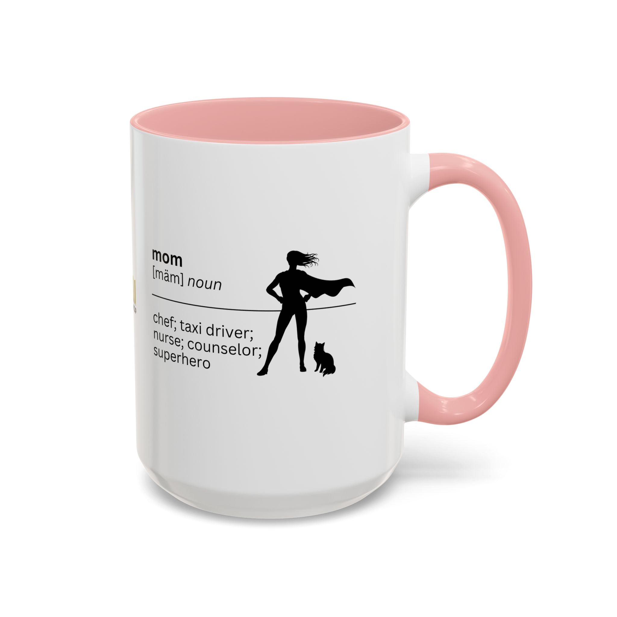 Mom Superhero Accent Coffee Mug - Perfect Gift for Moms - Drinkware, Coffee Mugs - EpiAl's Shop