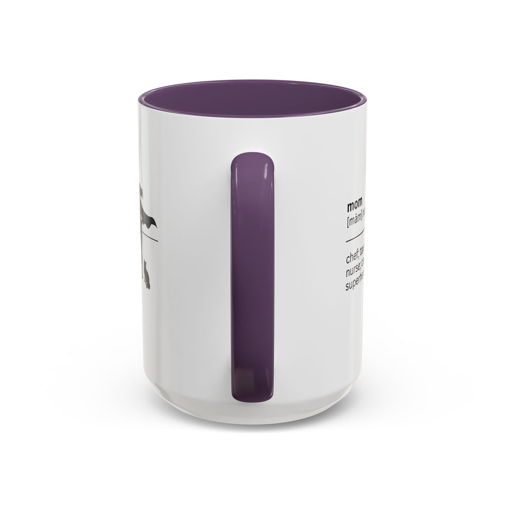 Mom Superhero Accent Coffee Mug - Perfect Gift for Moms - Drinkware, Coffee Mugs - EpiAl's Shop