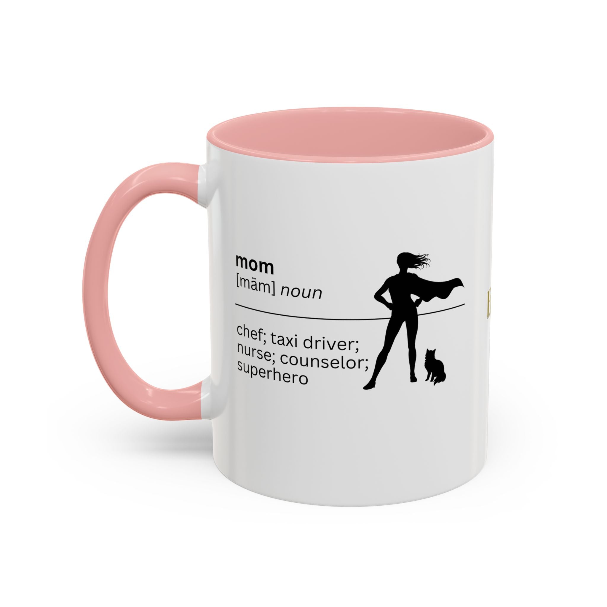 Mom Superhero Accent Coffee Mug - Perfect Gift for Moms - Drinkware, Coffee Mugs - EpiAl's Shop