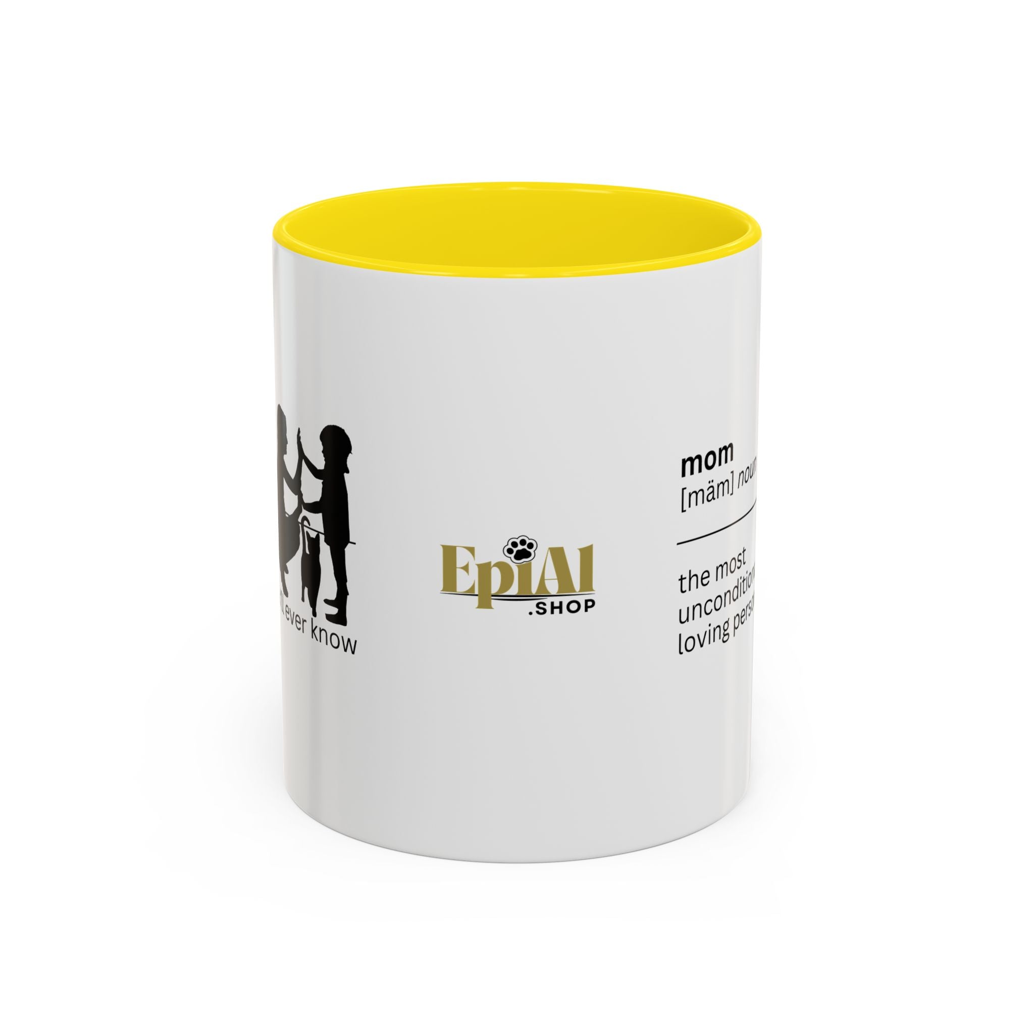 Mom Unconditional Love Coffee Mug - 11oz & 15oz Accent Mugs - Drinkware, Coffee Mugs - EpiAl's Shop