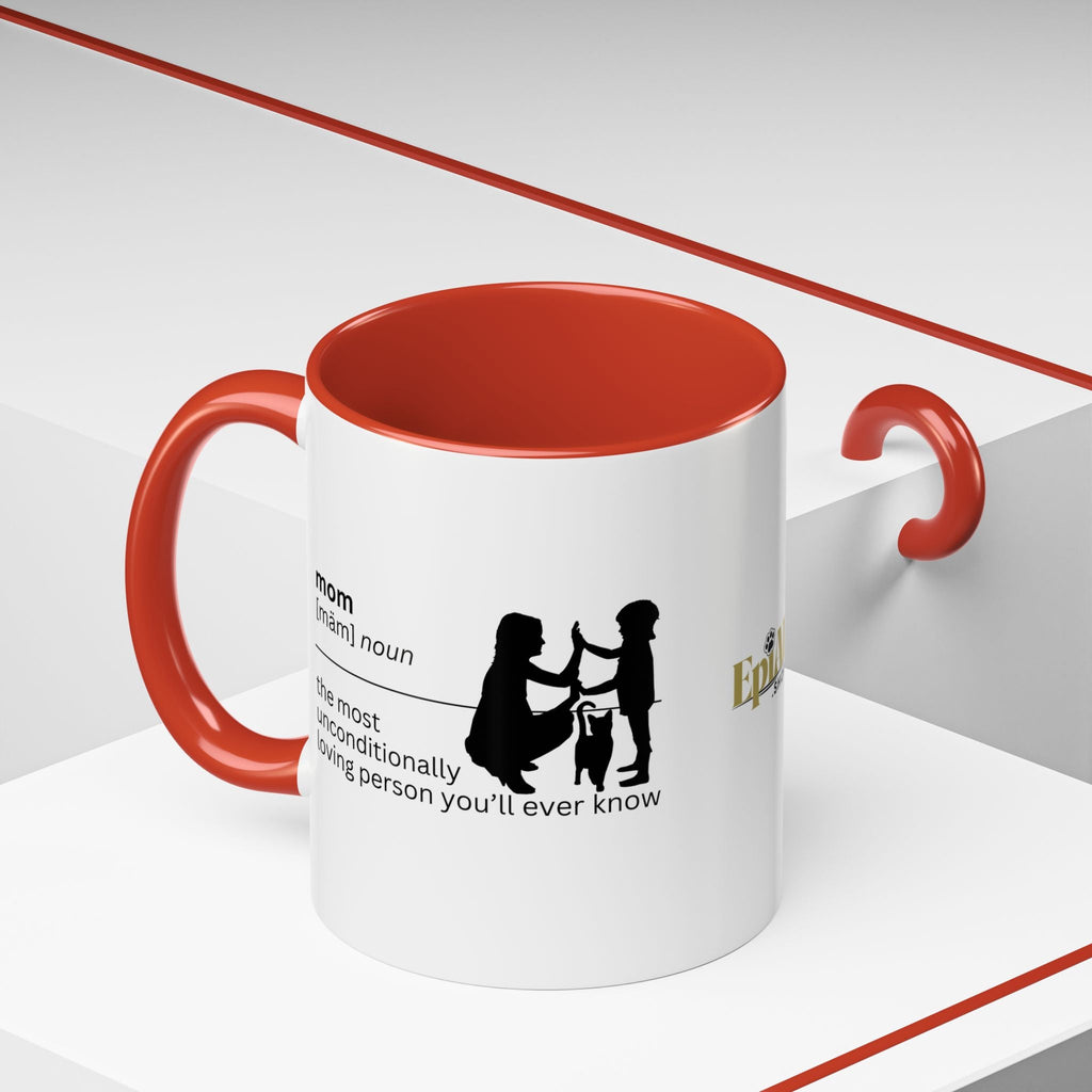 Mom Unconditional Love Coffee Mug - 11oz & 15oz Accent Mugs - Drinkware, Coffee Mugs - EpiAl's Shop