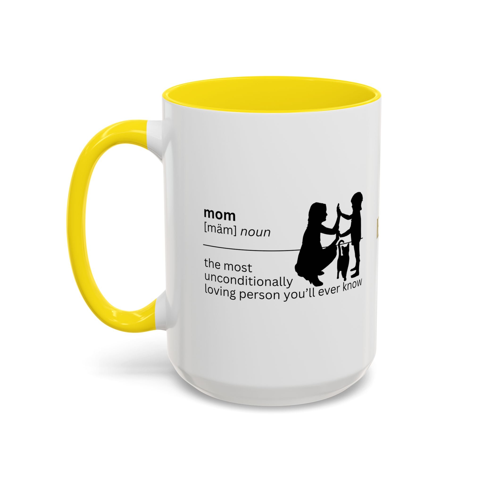 Mom Unconditional Love Coffee Mug - 11oz & 15oz Accent Mugs - Drinkware, Coffee Mugs - EpiAl's Shop