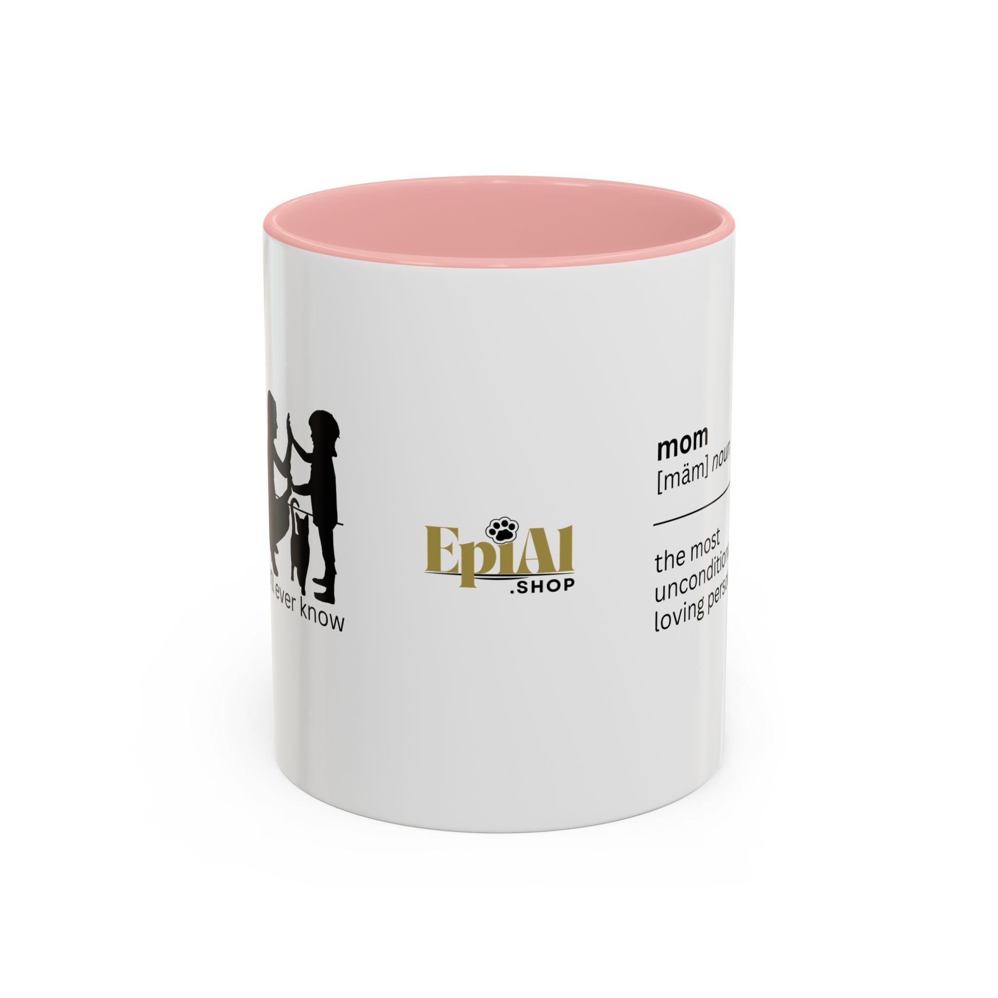 Mom Unconditional Love Coffee Mug - 11oz & 15oz Accent Mugs - Drinkware, Coffee Mugs - EpiAl's Shop