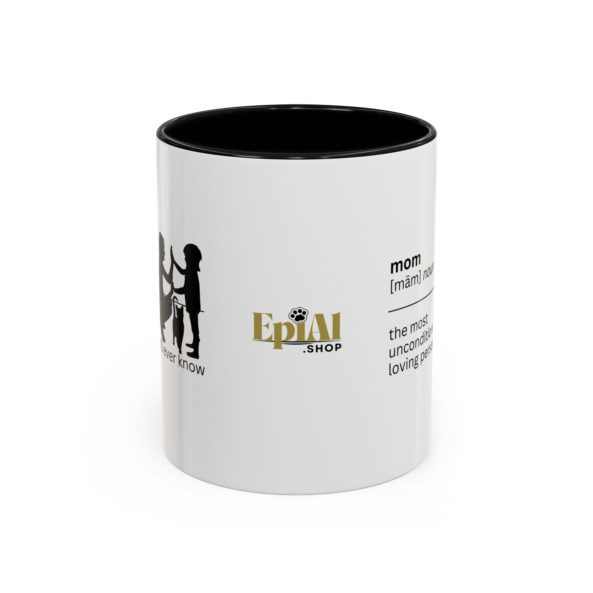 Mom Unconditional Love Coffee Mug - 11oz & 15oz Accent Mugs - Drinkware, Coffee Mugs - EpiAl's Shop