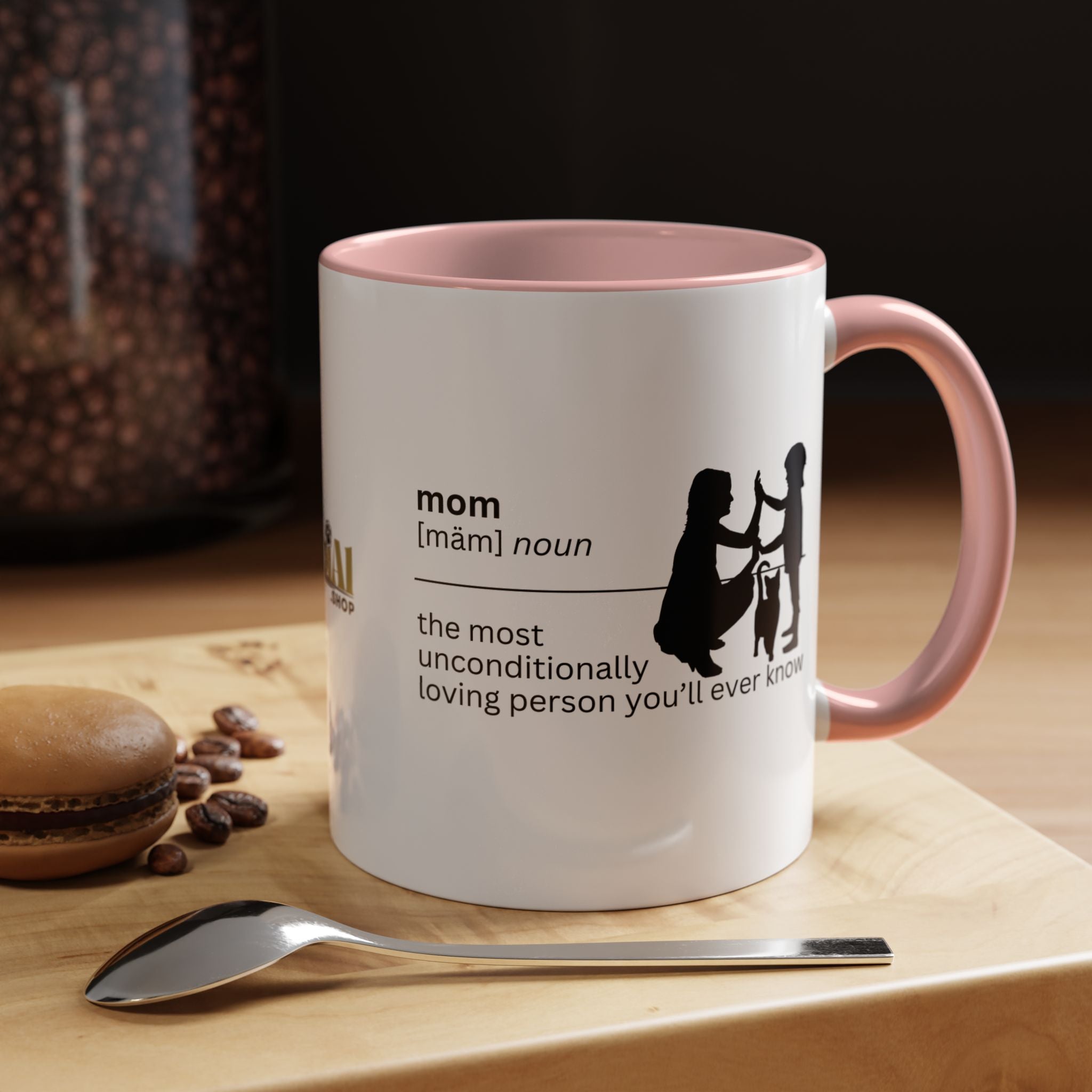 Mom Unconditional Love Coffee Mug - 11oz & 15oz Accent Mugs - Drinkware, Coffee Mugs - EpiAl's Shop