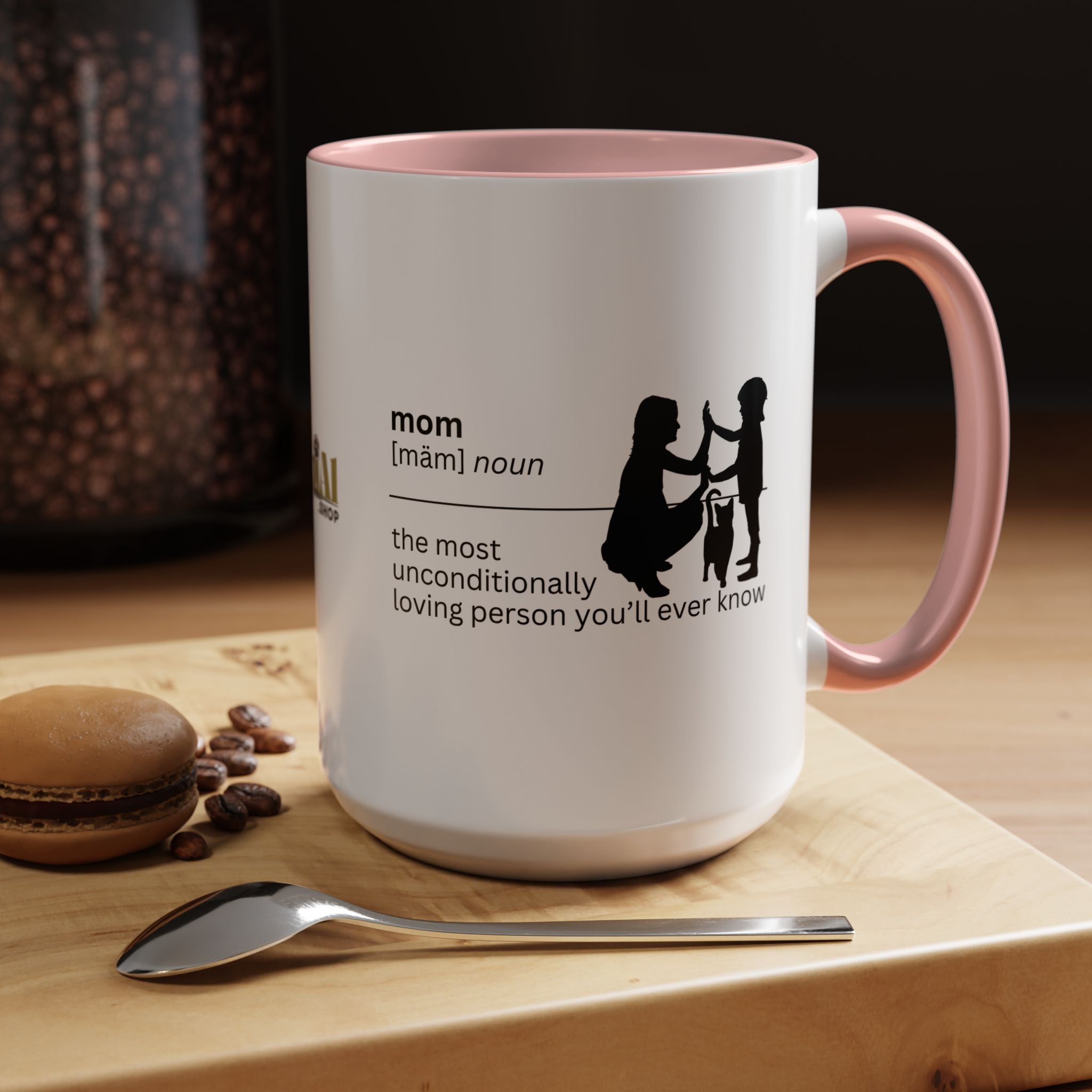 Mom Unconditional Love Coffee Mug - 11oz & 15oz Accent Mugs - Drinkware, Coffee Mugs - EpiAl's Shop