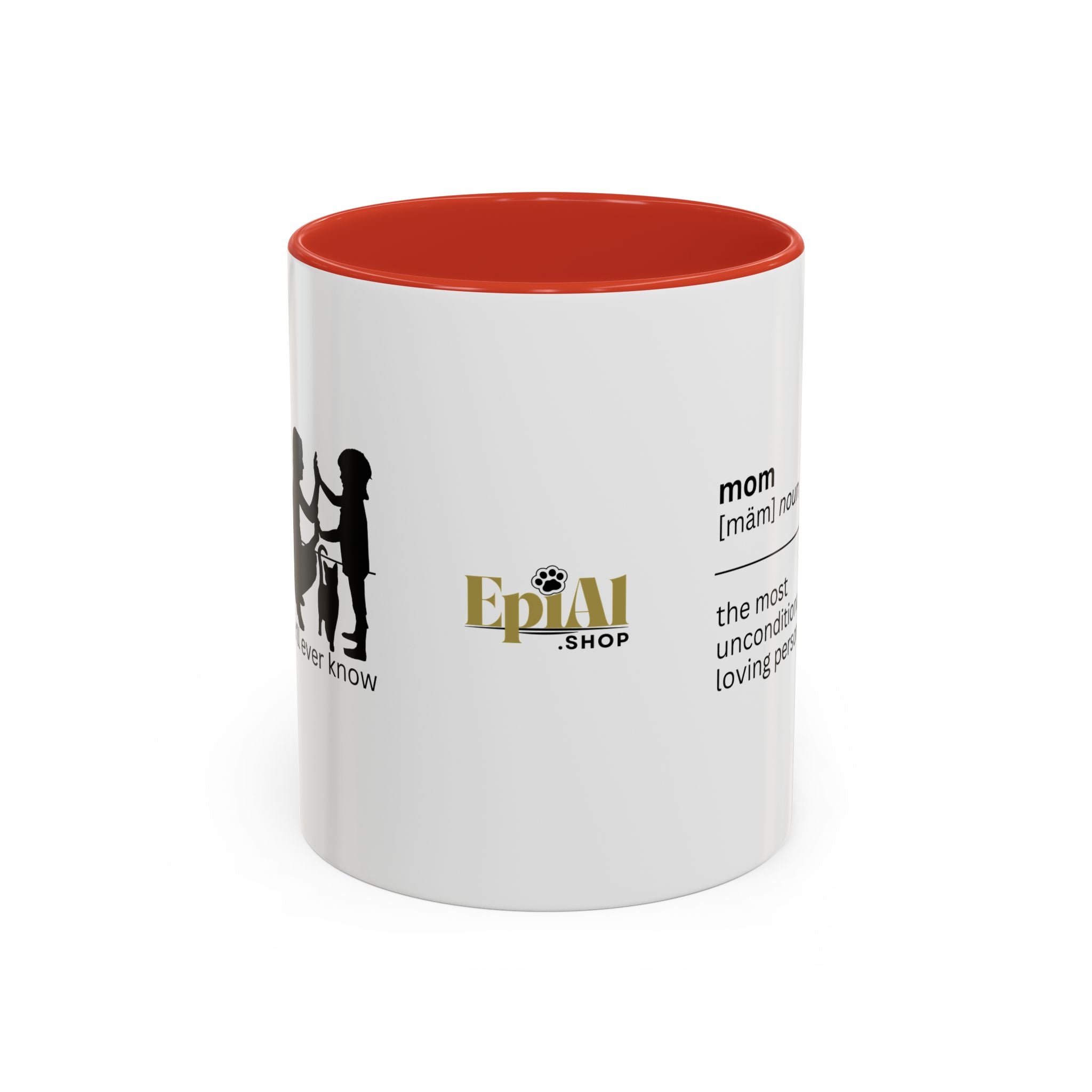 Mom Unconditional Love Coffee Mug - 11oz & 15oz Accent Mugs - Drinkware, Coffee Mugs - EpiAl's Shop