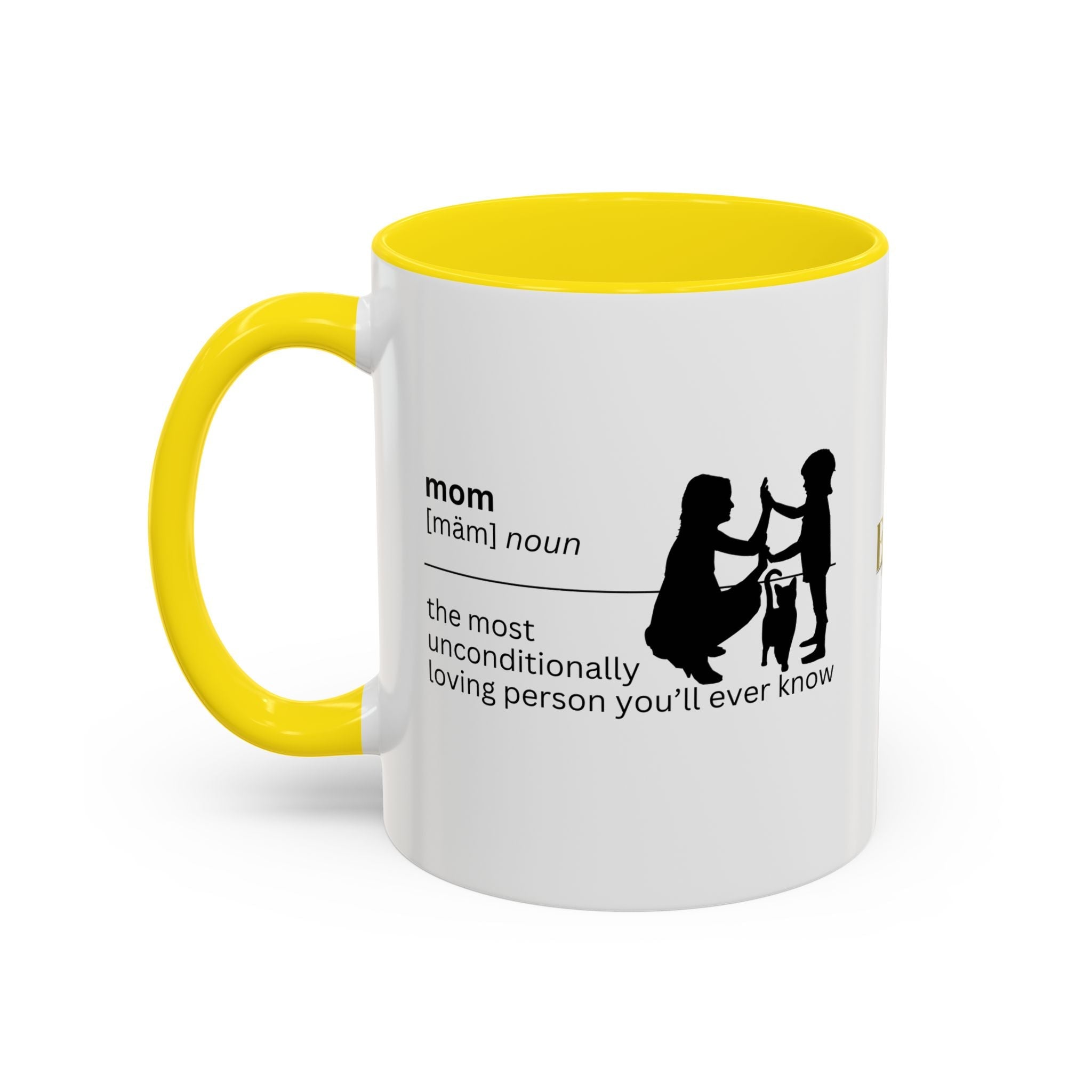 Mom Unconditional Love Coffee Mug - 11oz & 15oz Accent Mugs - Drinkware, Coffee Mugs - EpiAl's Shop