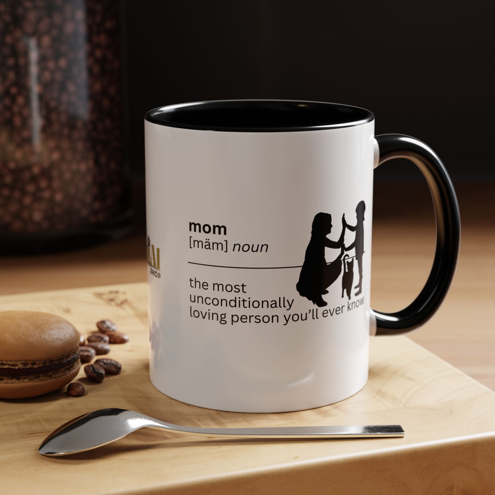 Mom Unconditional Love Coffee Mug - 11oz & 15oz Accent Mugs - Drinkware, Coffee Mugs - EpiAl's Shop