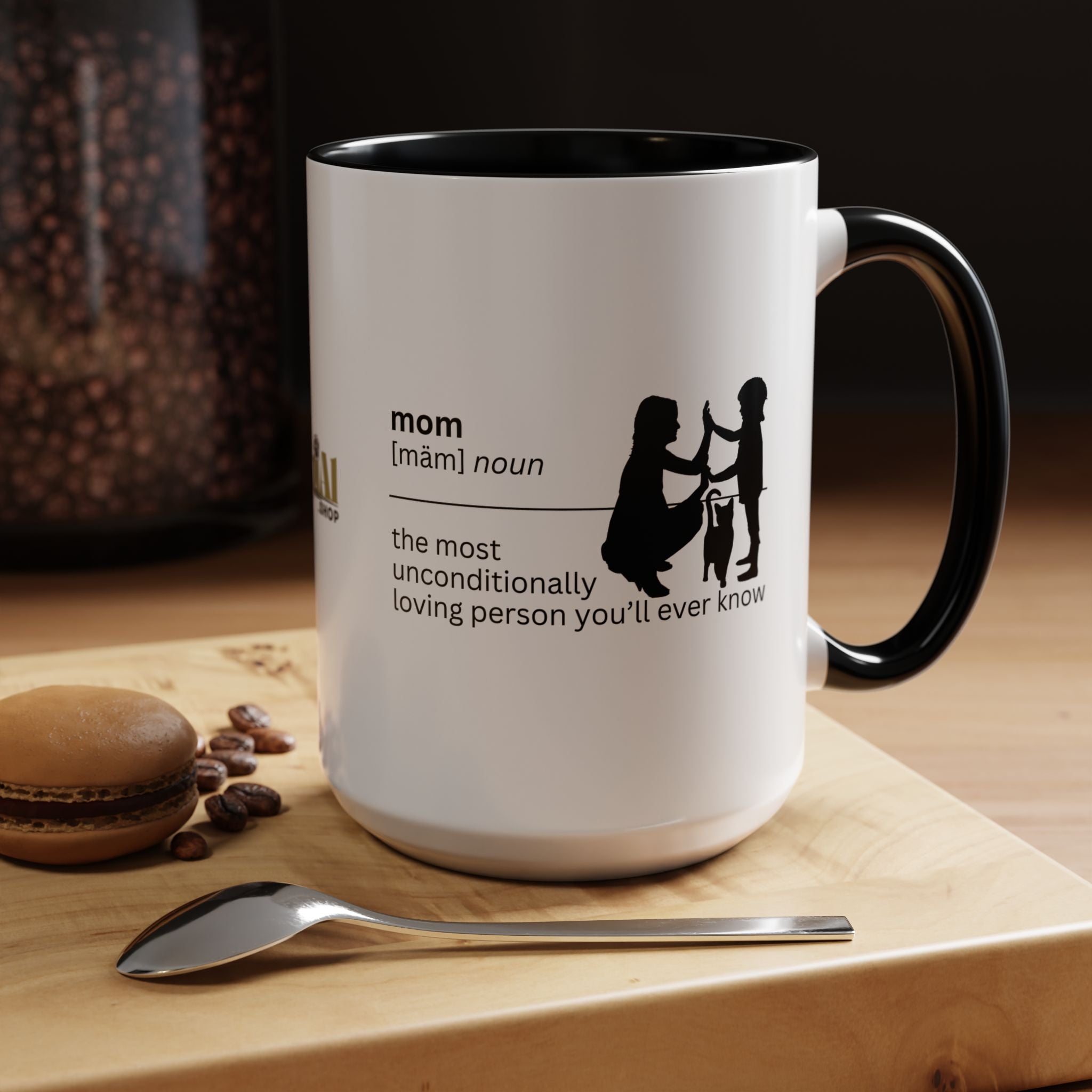 Mom Unconditional Love Coffee Mug - 11oz & 15oz Accent Mugs - Drinkware, Coffee Mugs - EpiAl's Shop
