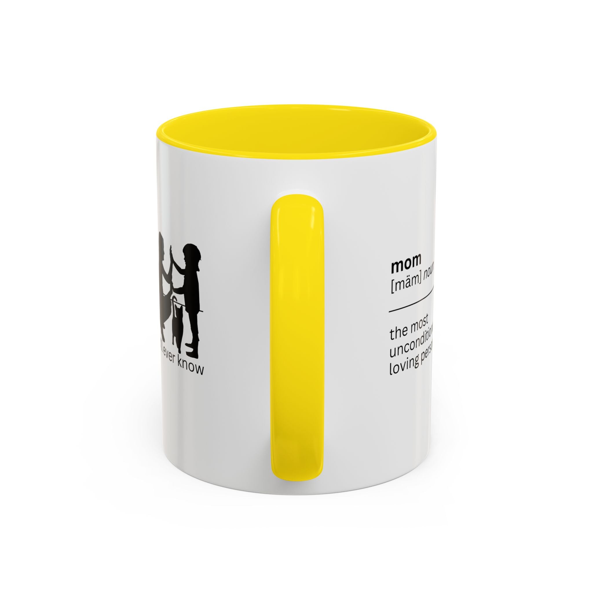 Mom Unconditional Love Coffee Mug - 11oz & 15oz Accent Mugs - Drinkware, Coffee Mugs - EpiAl's Shop